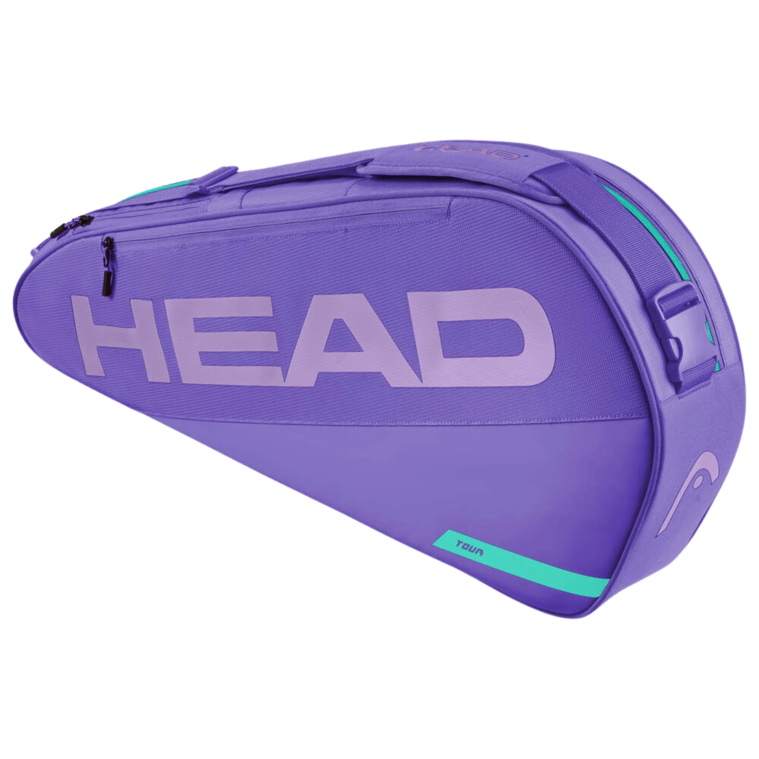 Head Tour Racket Bag S 2026 - Purple Vibrant Purple 3 Rackets Luggage Head