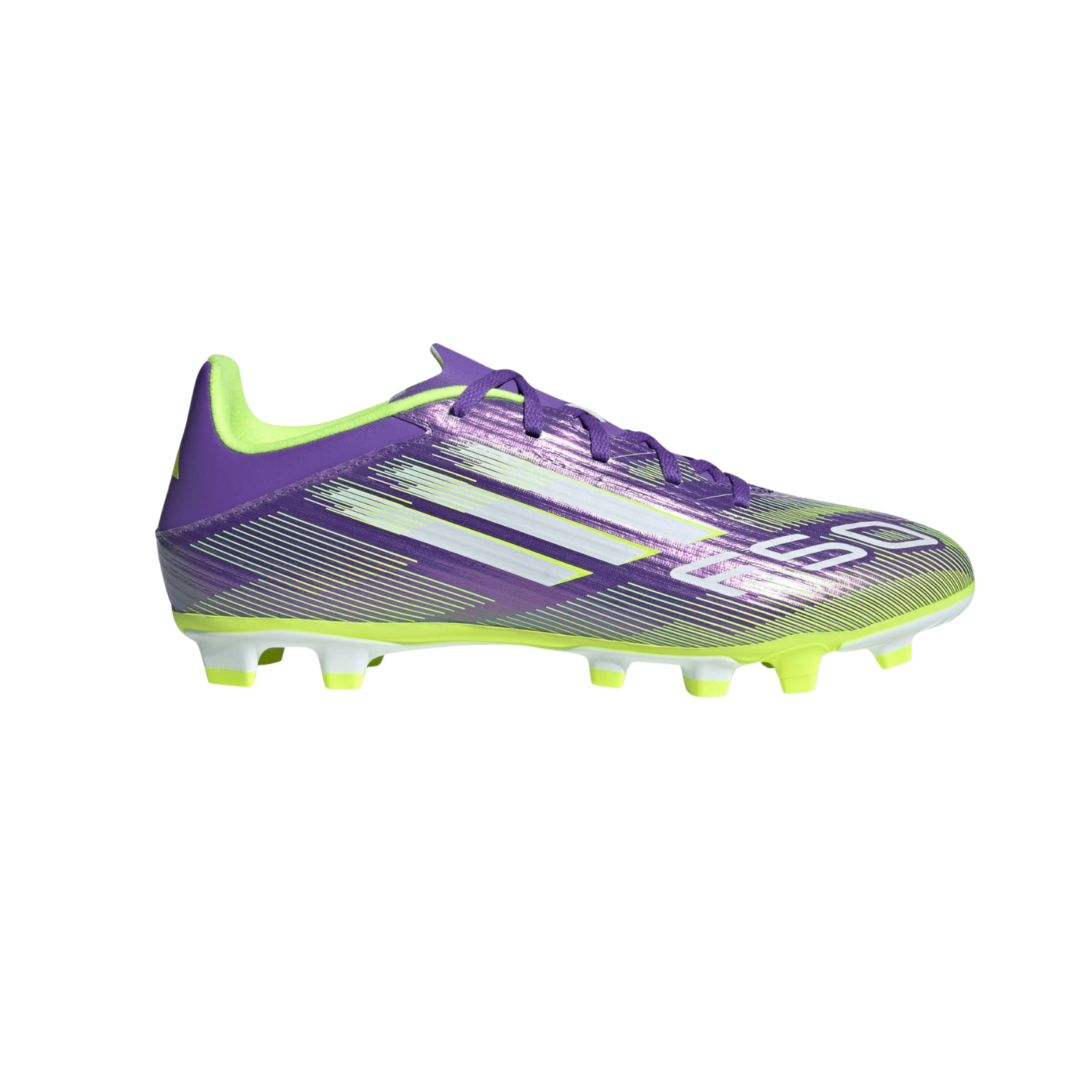 Adidas F50 Club FG/MG Football Boots - Purple shoes Adidas