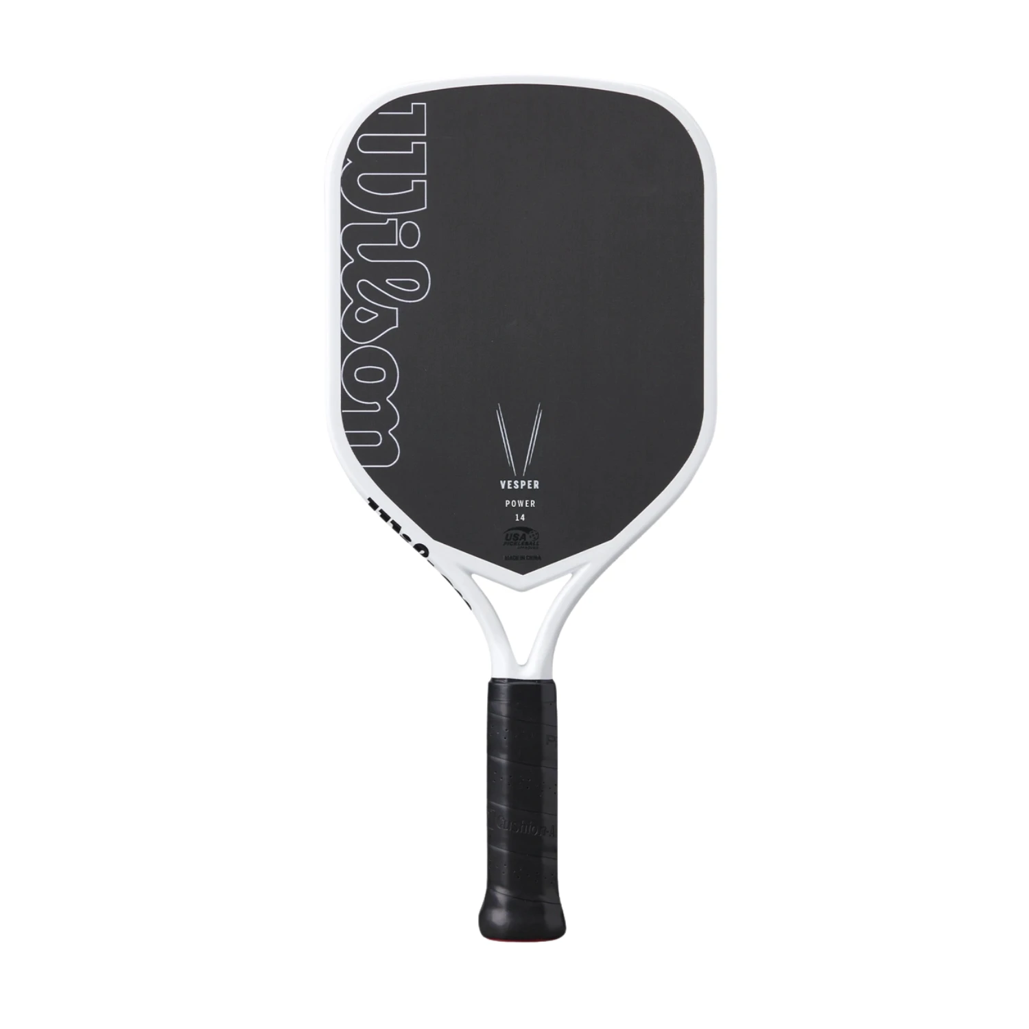 Wilson Vesper Power 14 V1 Pickleball Paddle - Black Black Pickleball Paddle Wilson