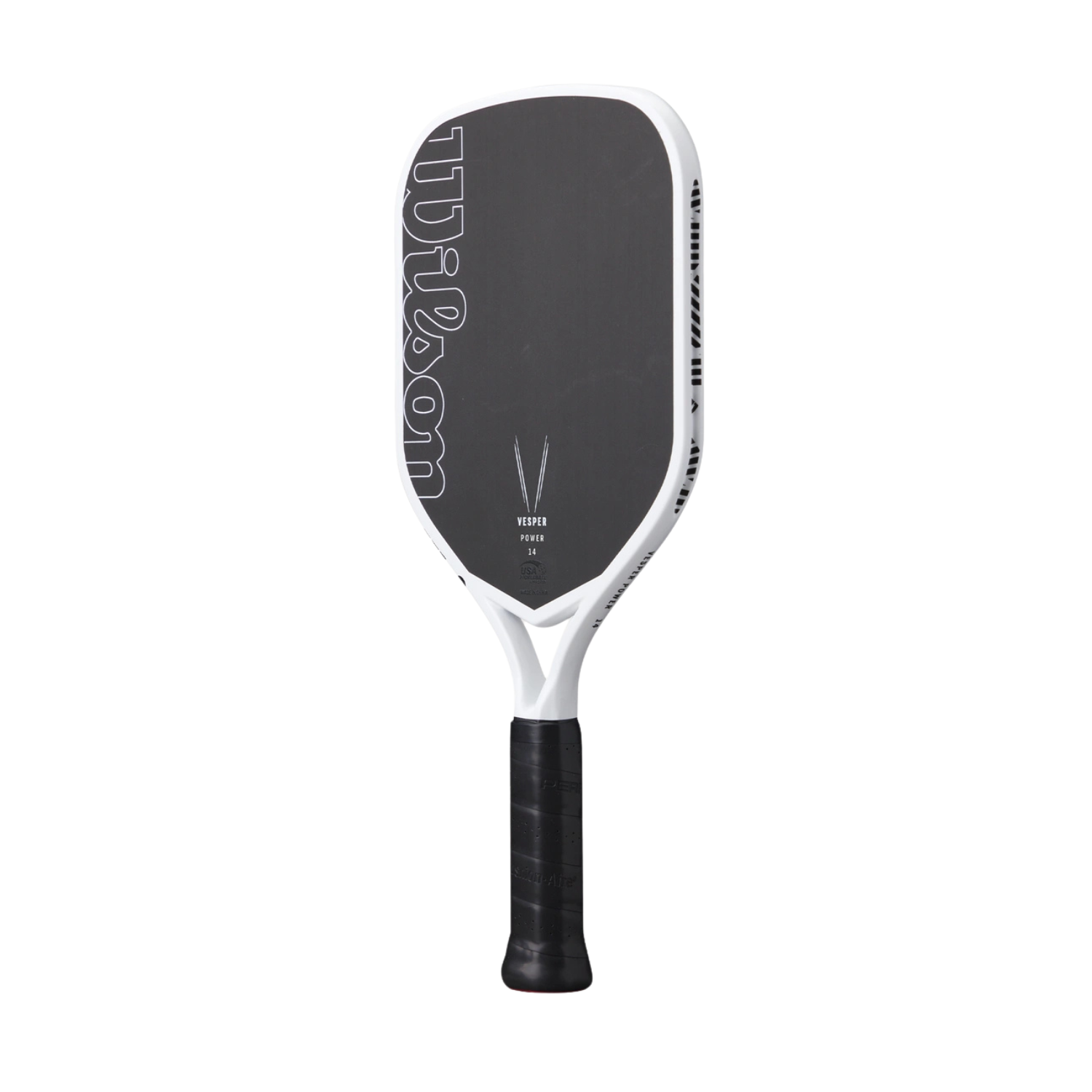 Wilson Vesper Power 14 V1 Pickleball Paddle - Black Pickleball Paddle Wilson