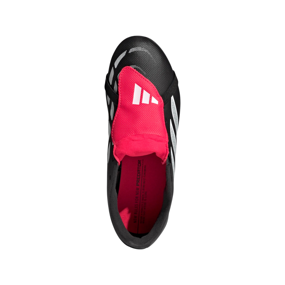 Adidas Predator Club FT FG Football Boots Kids - Black/White/Red shoes Adidas