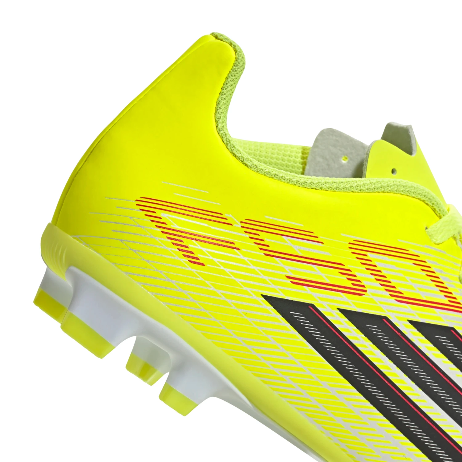 Adidas F50 Club FG/MG Football Boots Junior - Yellow/Black/Red shoes Adidas