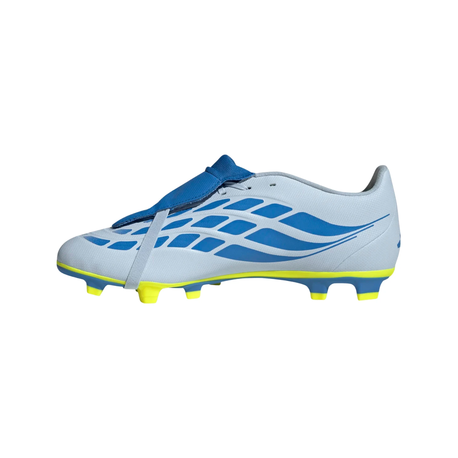 Adidas Predator Club FT FG Football Boots - Crystal Sky/Blue/yellow Crystal Sky Ray Blue TS Yellow Football Boots Adidas