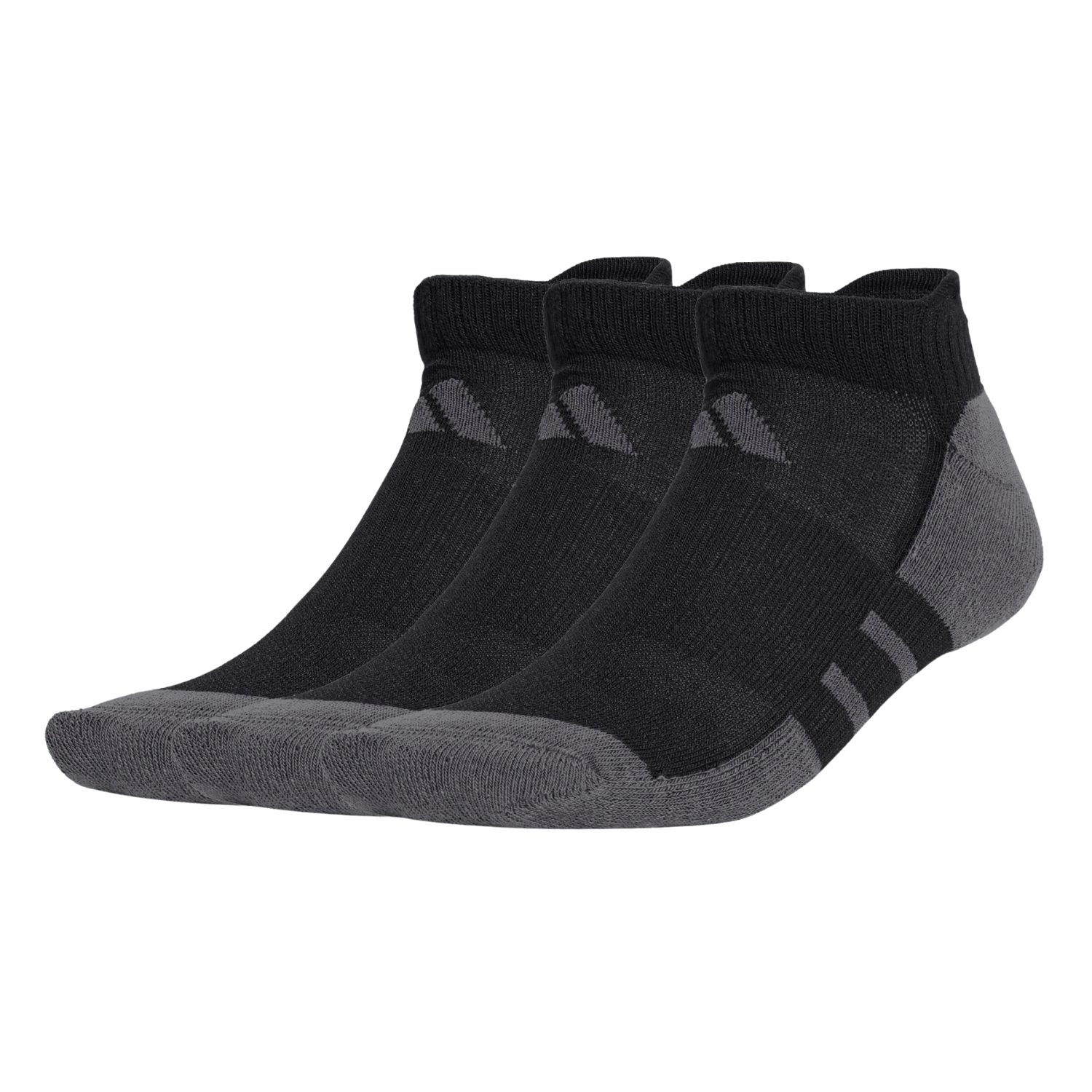 Adidas Essentials CC Low Socks 3 Pack - Black/Grey Black Grey Clothing Adidas