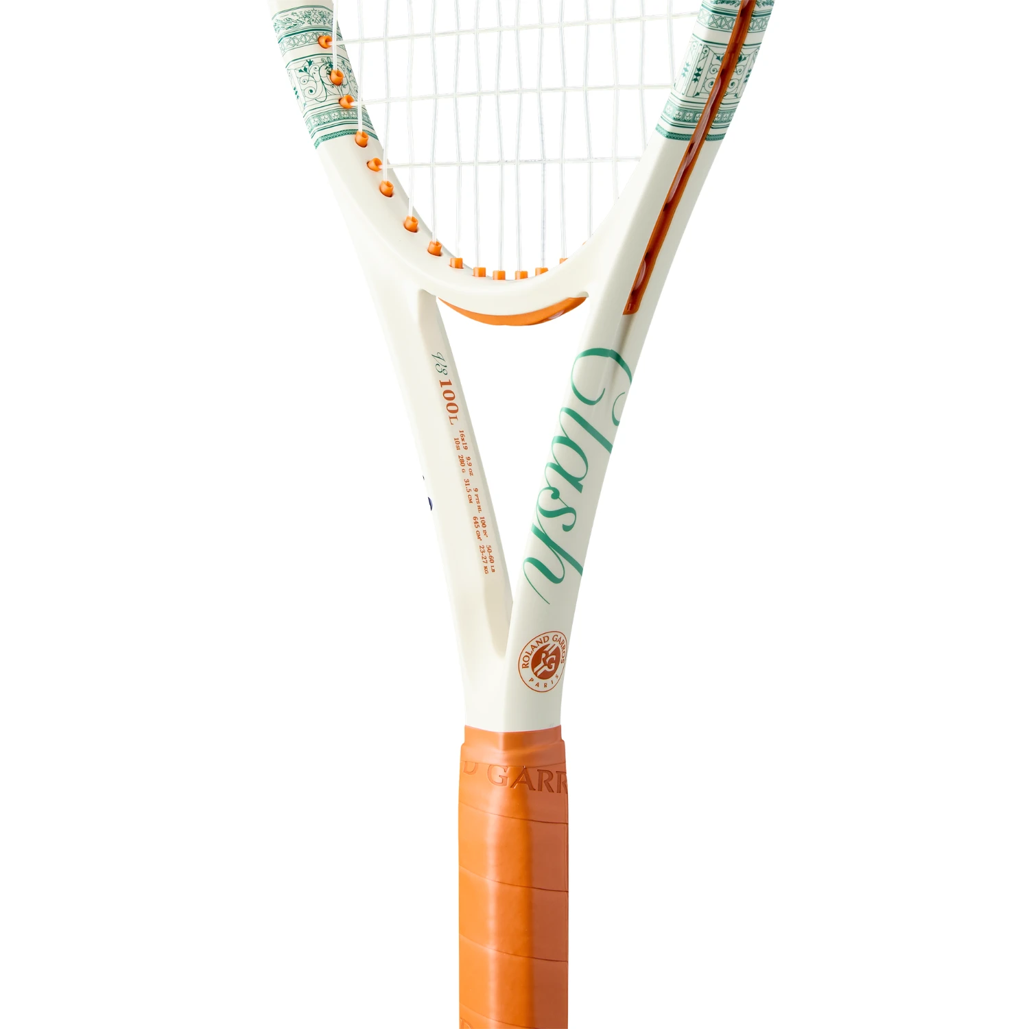 Wilson Clash 100L V3 RG Tennis Racket - Stone Tennis Rackets Wilson