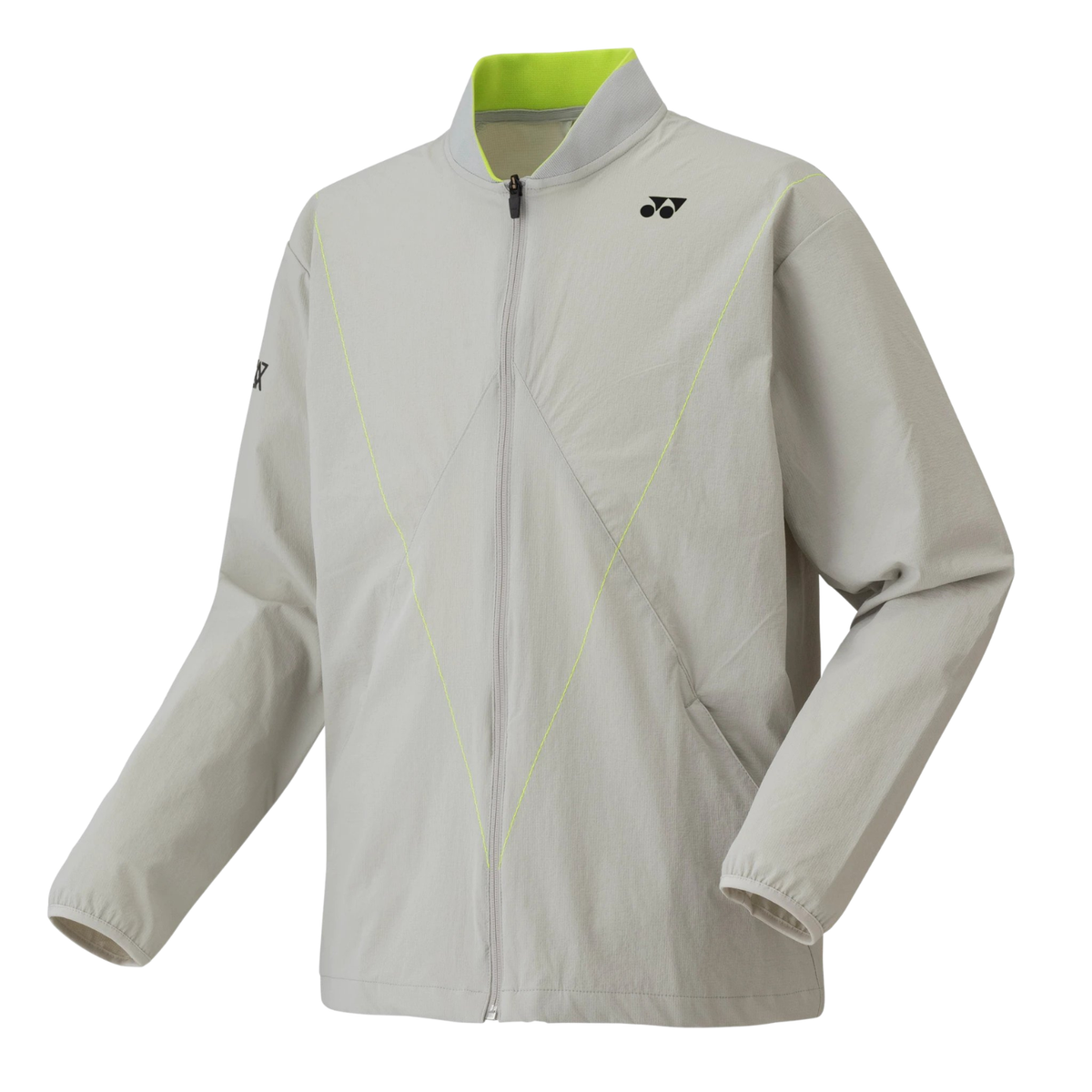 Yonex VA Warm-Up Jacket Men - Grayish Beige (50182YX) Grayish Beige L Jackets Yonex