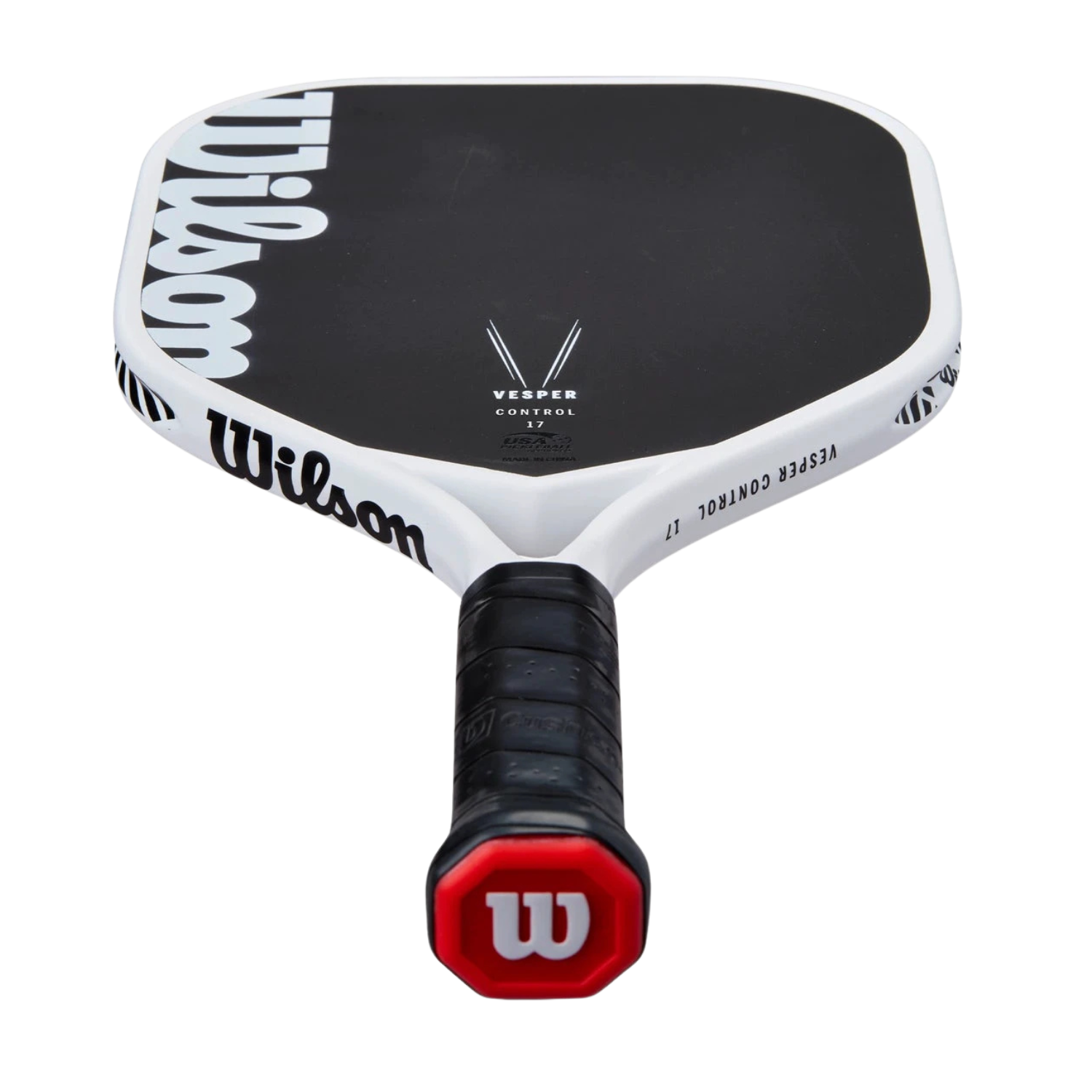 Wilson Vesper Control 17 V1 Pickleball Paddle - Black Padel Wilson