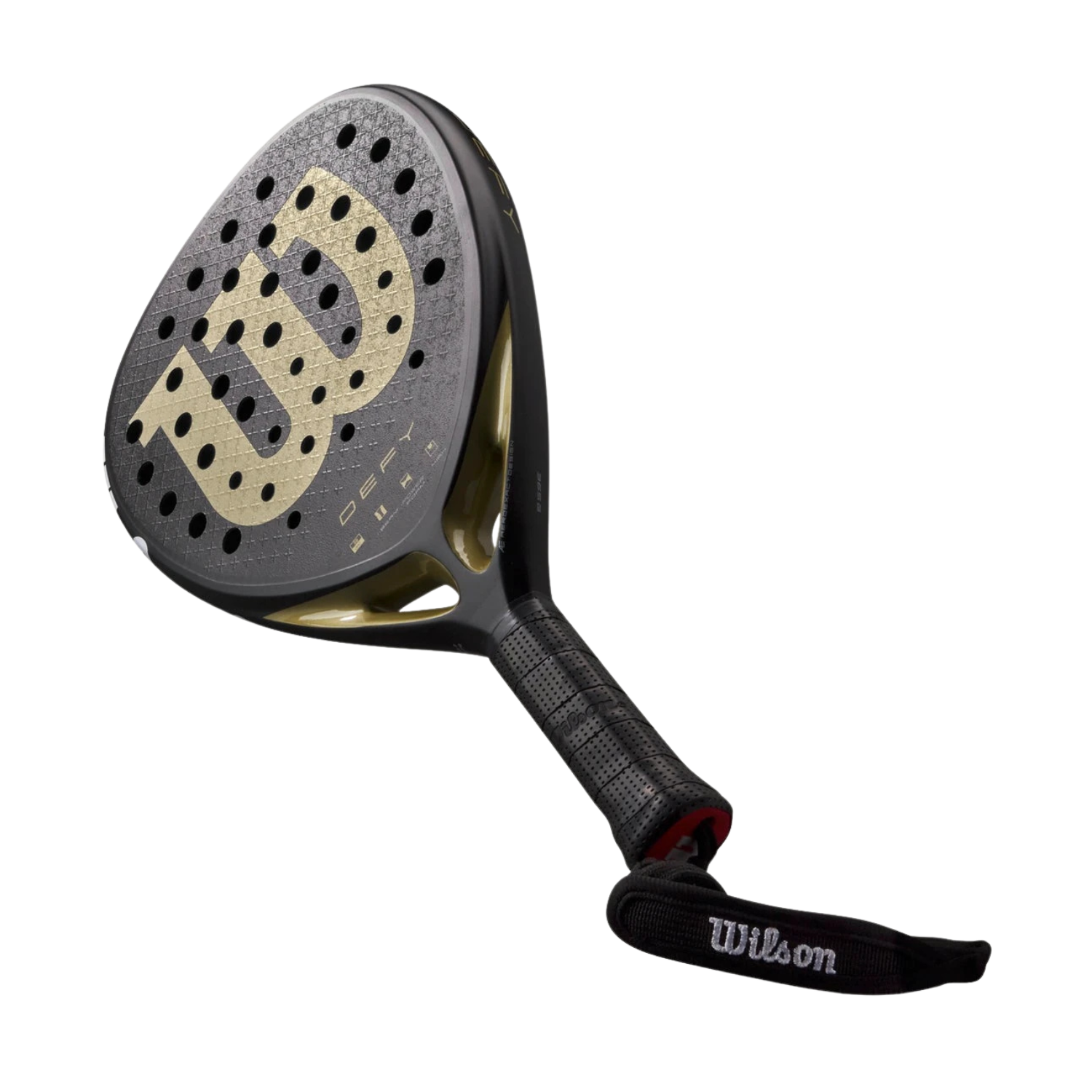 Wilson Defy V1 Padel Racket -Black/Gold Padel Wilson