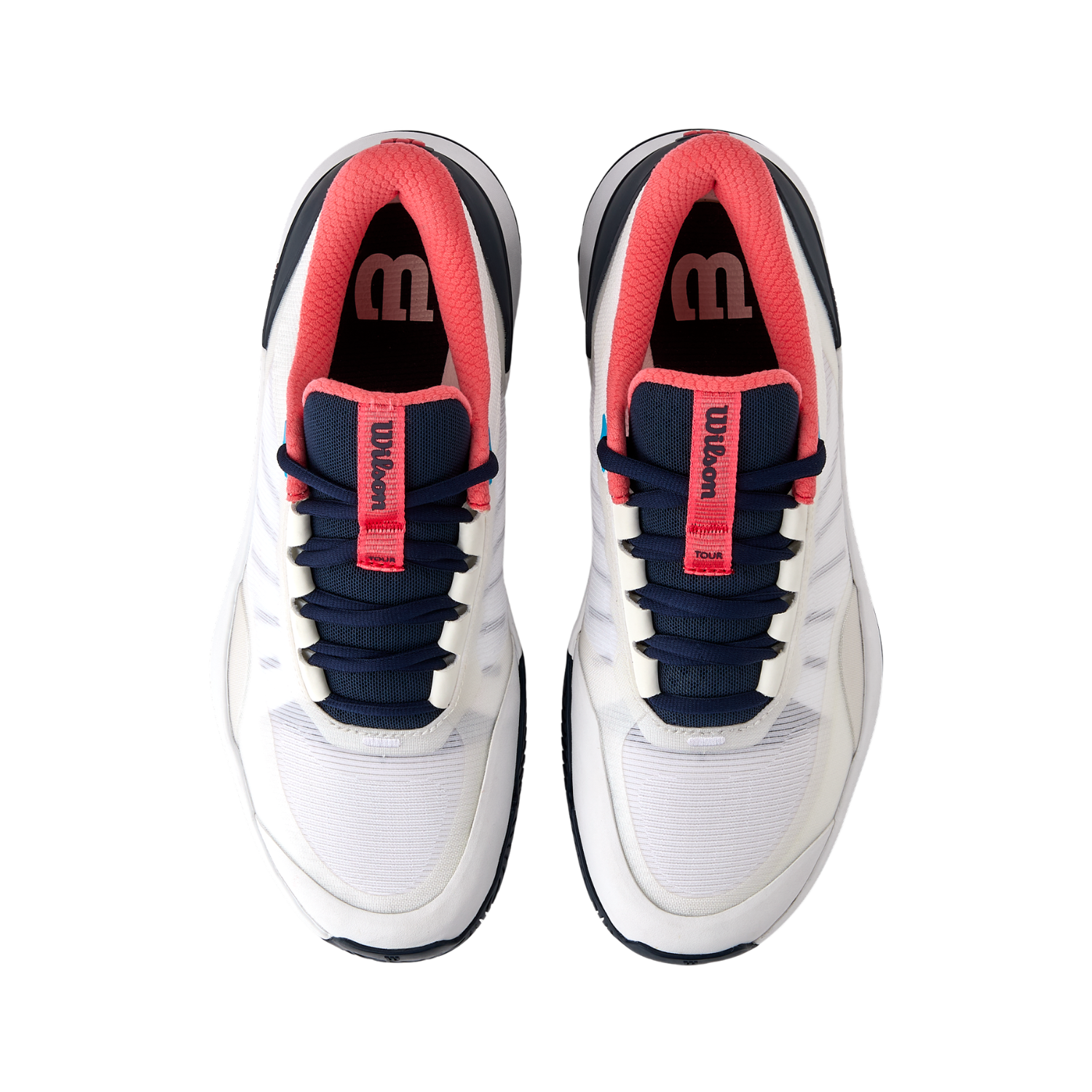 Wilson Intrigue Tour Tennis Shoe Women - White/Navy Tennis Shoes Wilson
