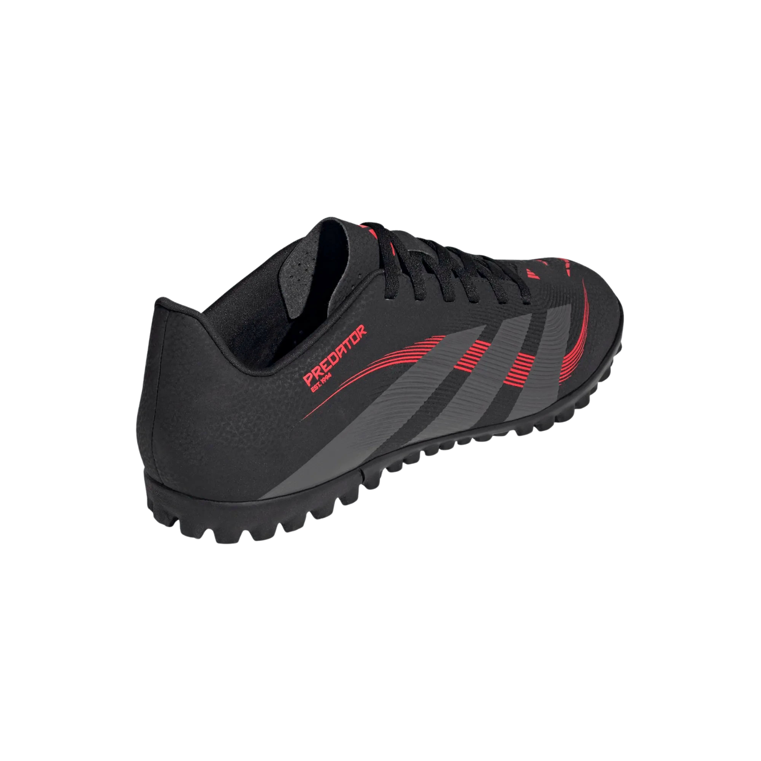 Adidas Predator Club TF Football Shoe Unisex - Black/Grey shoes Adidas