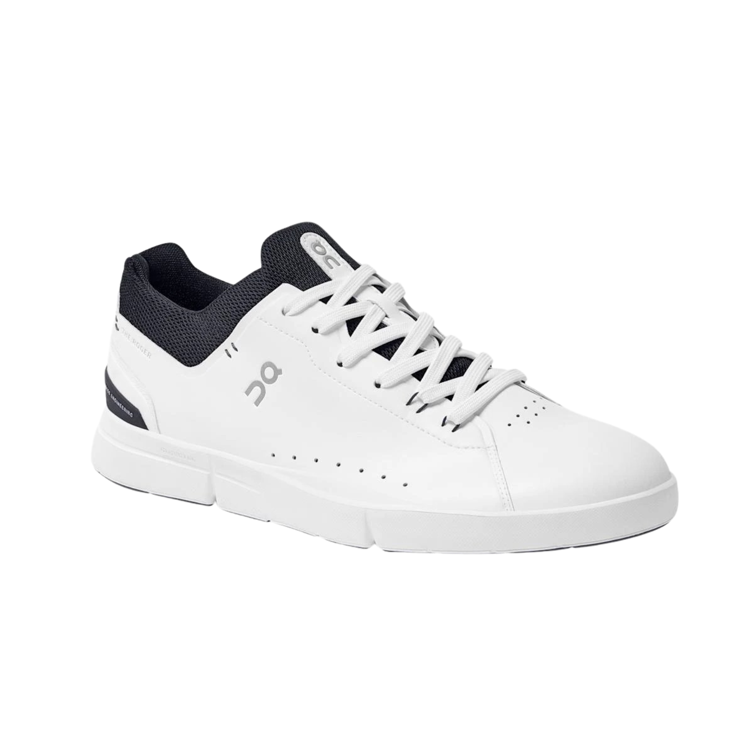 On Running The Roger Advantage Tennis Shoe Men - White/Midnight Tennis Shoes On Running
