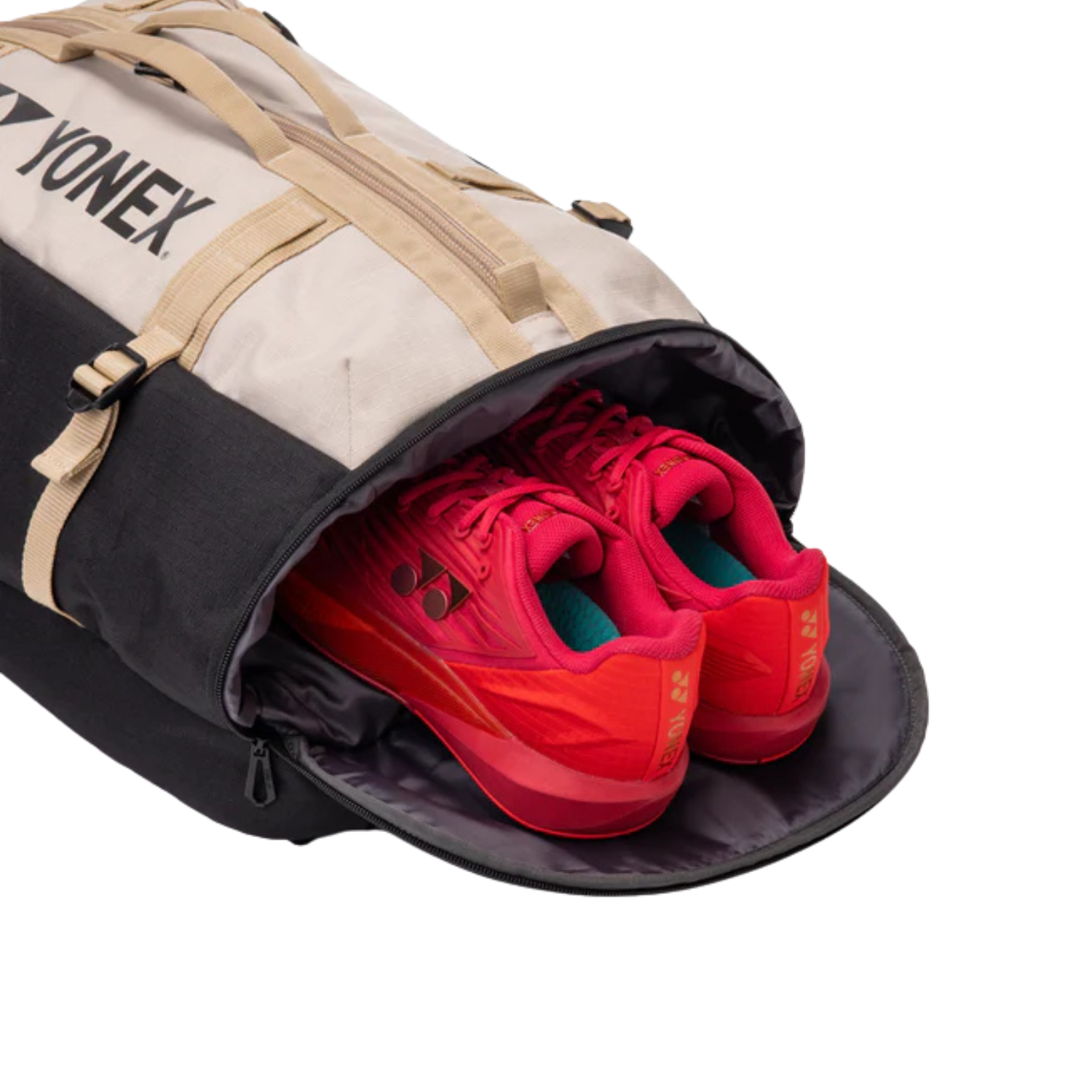 Yonex BA72612EX Gearlogic Backpack - Beige Luggage Yonex