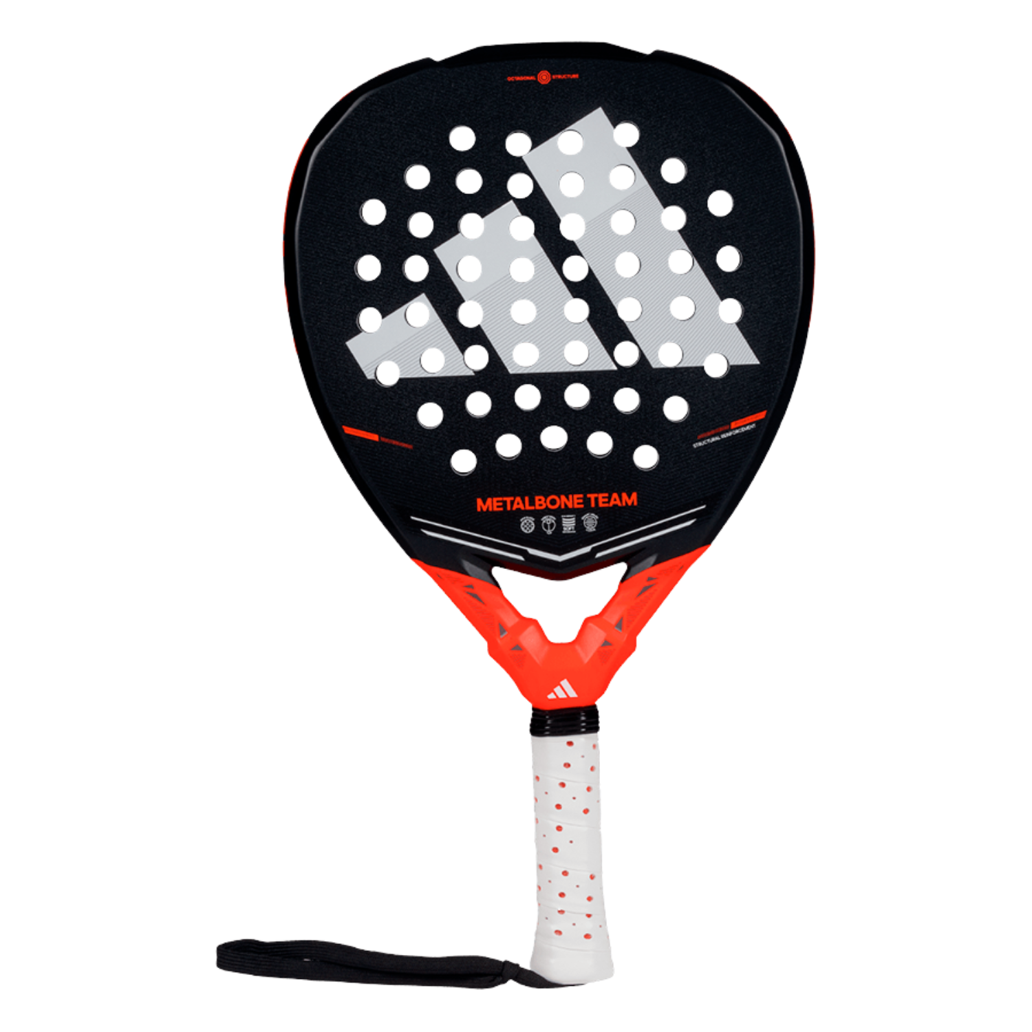 Adidas Metalbone Team 2026 Padel Racket - Black/Red Black Red One Size Padel Adidas