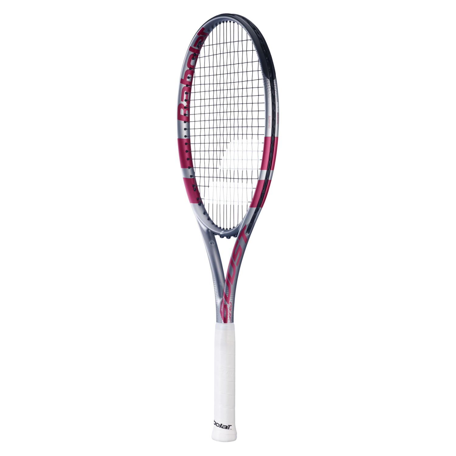 Babolat Boost Aero Pink 2026 Strung Tennis Racket - Grey/Pink Tennis Rackets Babolat