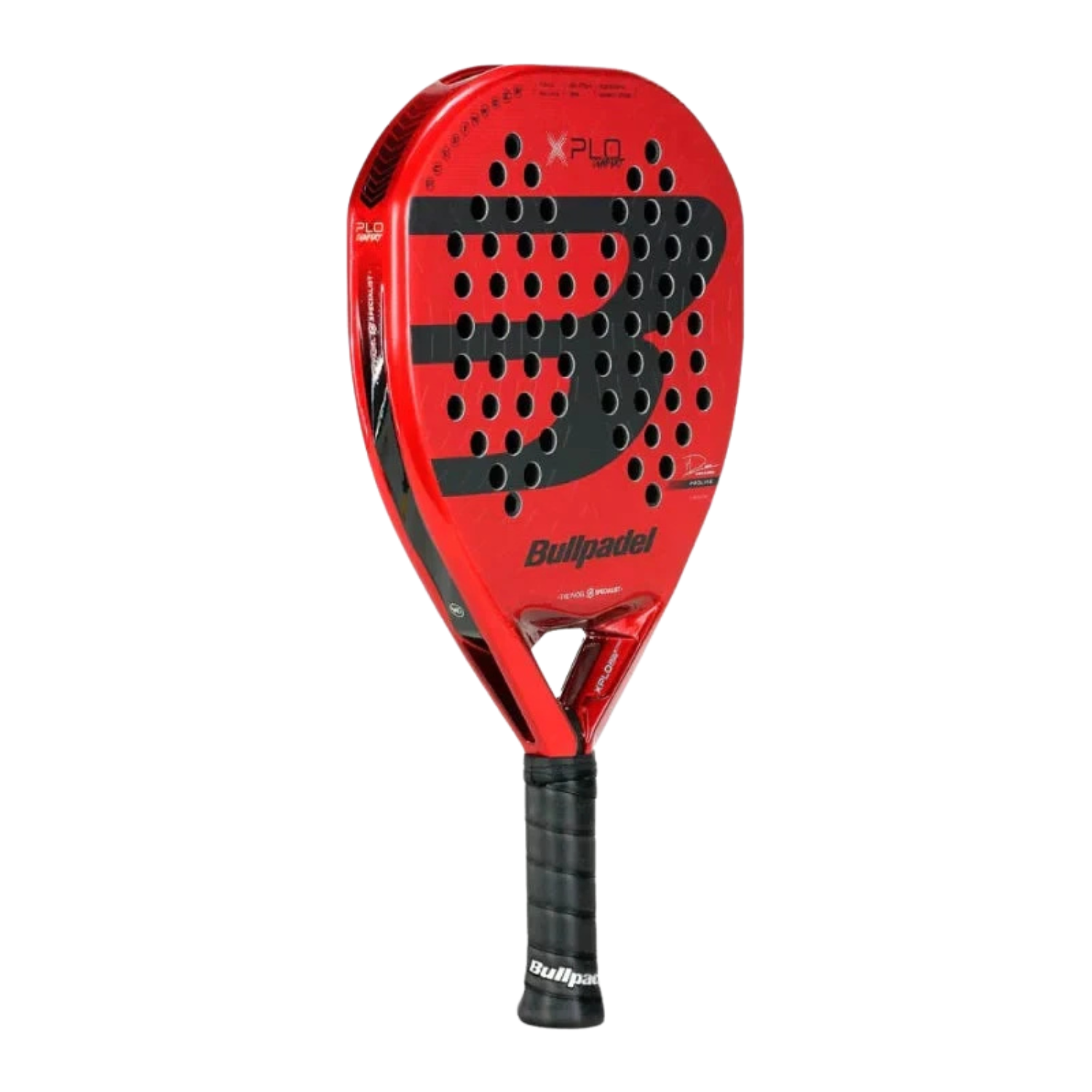 BullPadel Xplo Comfort 2025 Padel Racket - Red Padel BullPadel