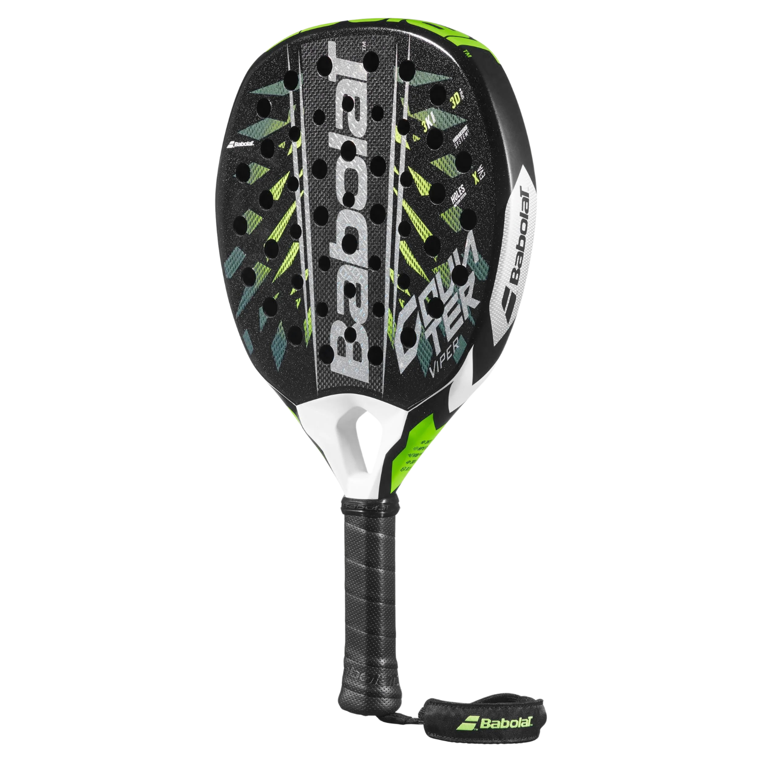 Babolat Counter Viper 2.6 Padel Racket - Yellow (150177) Padel Rackets Babolat
