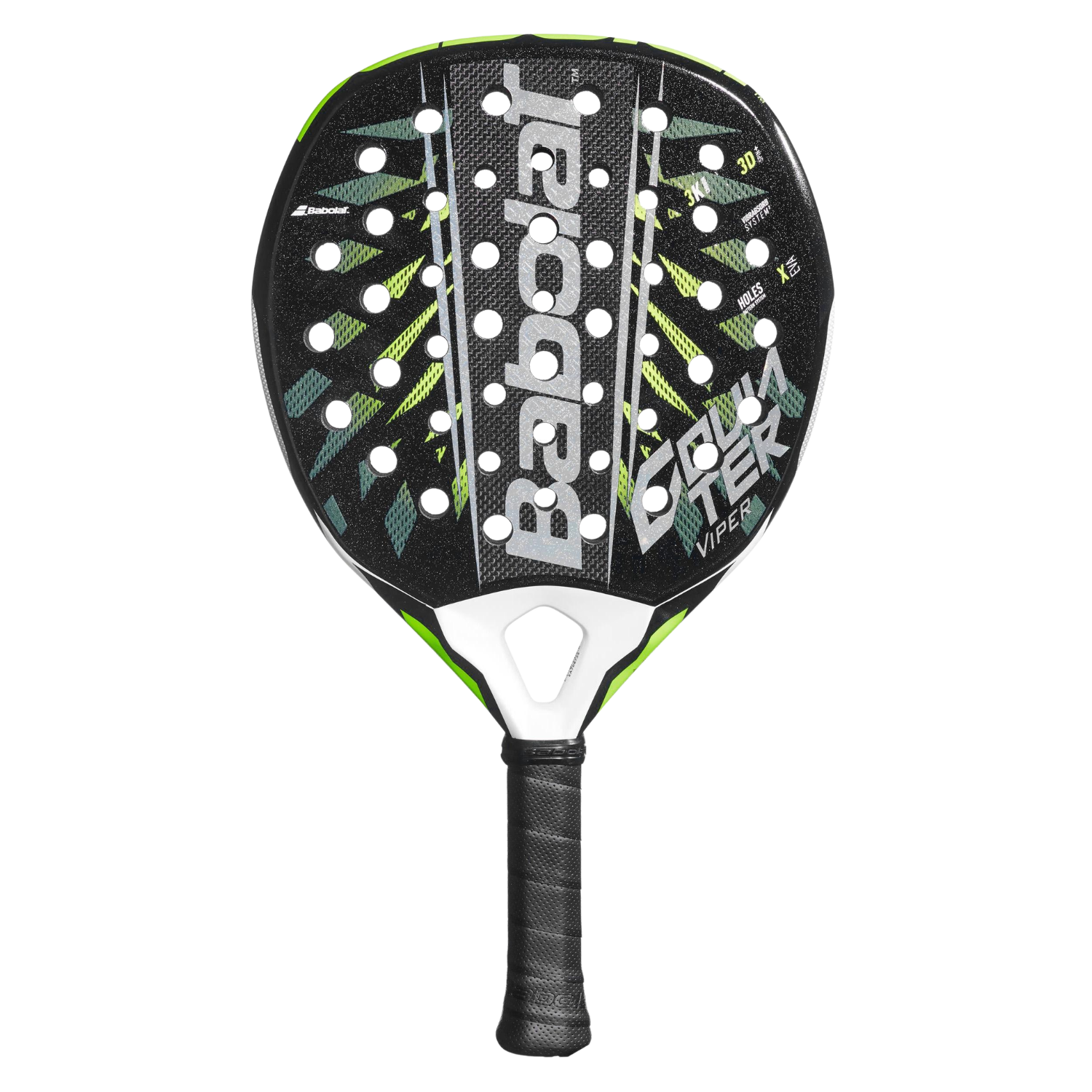Babolat Counter Viper 2.6 Padel Racket - Yellow (150177) Yellow One Size Padel Rackets Babolat