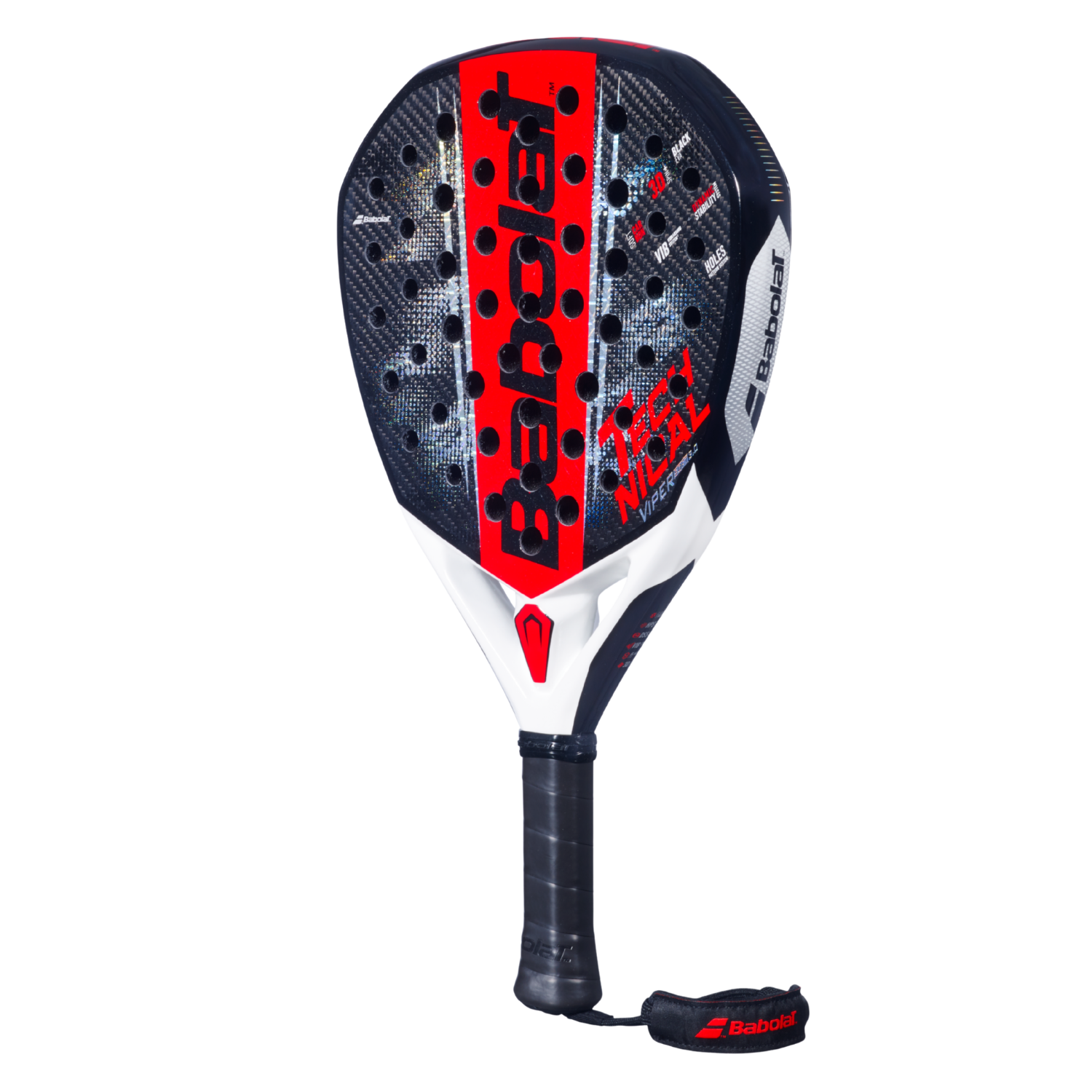 Babolat Technical Viper Soft 3.0 Padel Racket - Red/Dark Navy (150179) Padel Rackets Babolat
