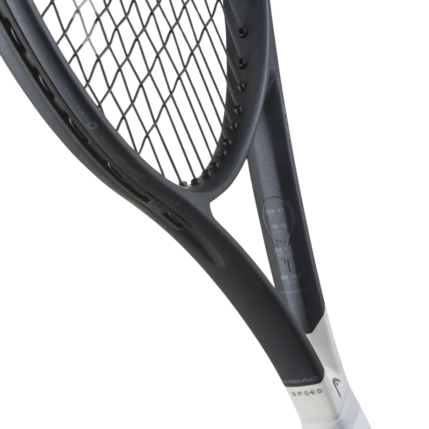 Demo Head Speed Tour 2026 Tennis Racquet Strung - Black/White Demo Tennis Head