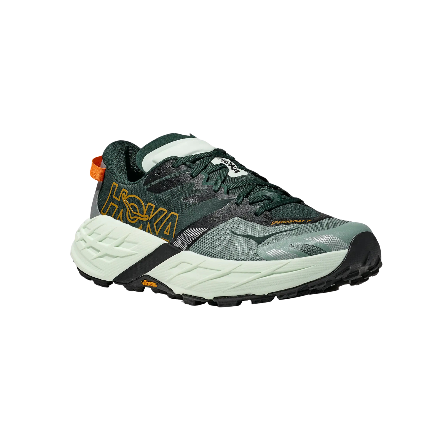 Hoka Speedgoat 7 Running Shoe Men - Bay Leaf/Sea Glass Running Shoes Hoka