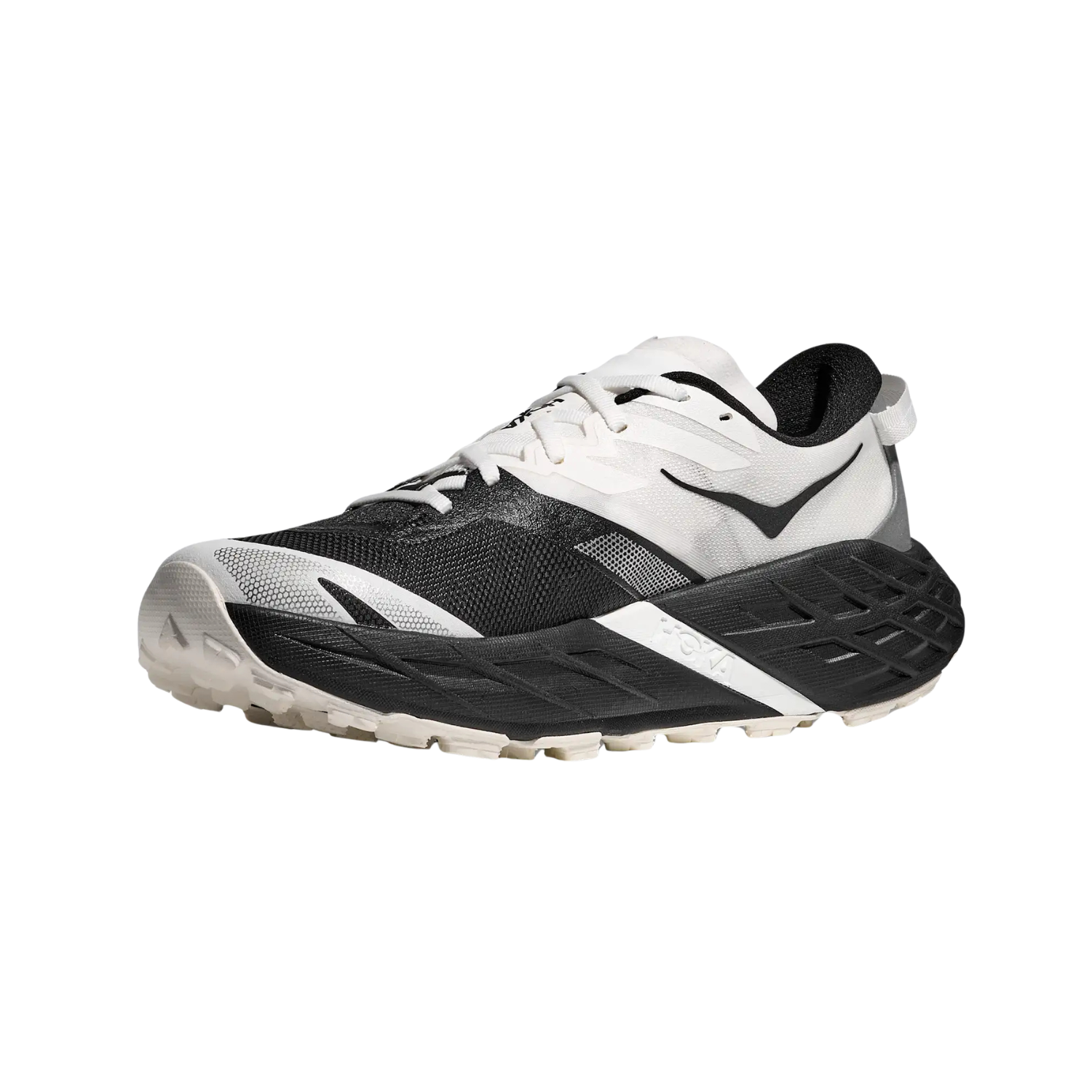 Hoka Speedgoat 7 Wide Running Shoe Men - Black/White Running Shoes Hoka