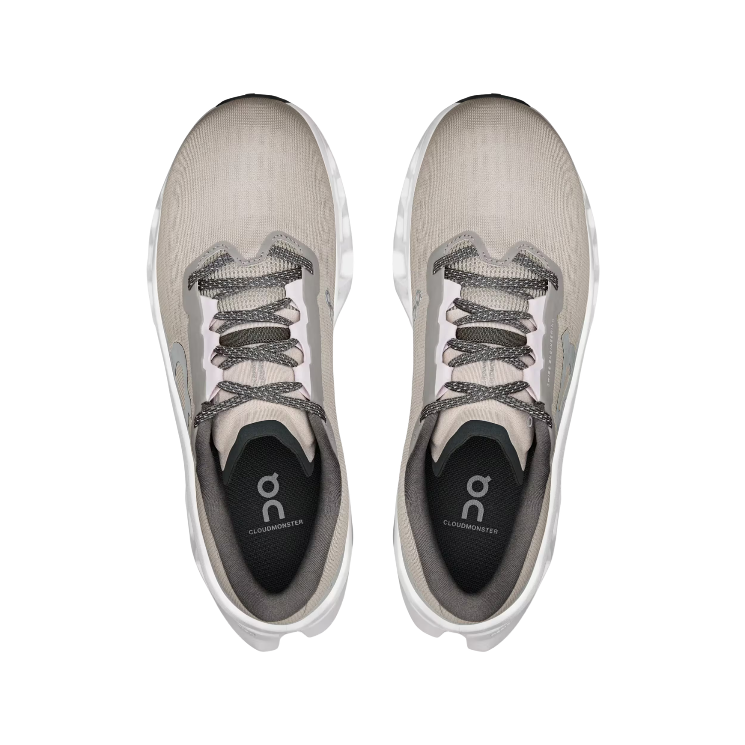 On Running Cloudmonster 3 Running Shoe Women - Truffle/Ivory Running Shoes On Running