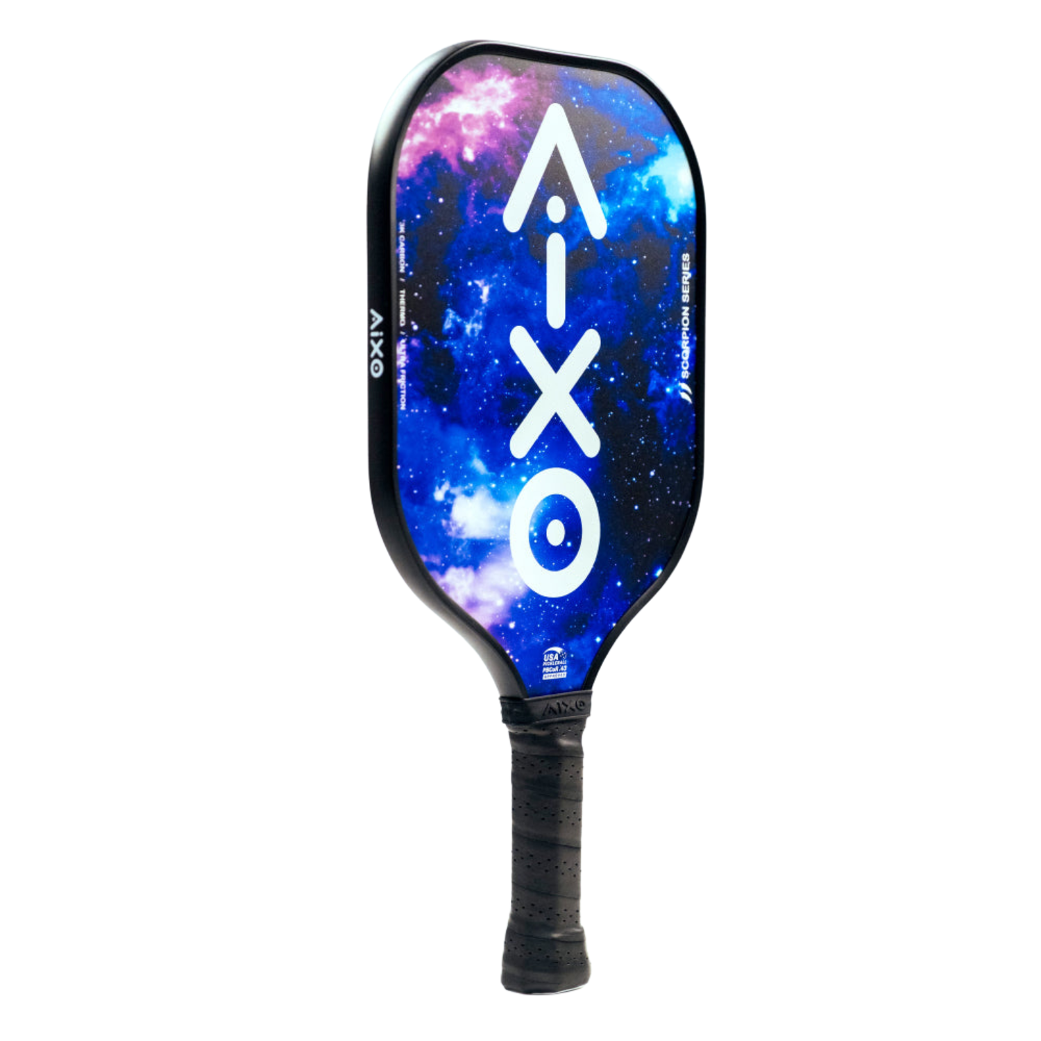 Aixo P11A Scorpion Series Spaceballs 3K Raw Carbon Pickleball Paddle Pickleball Paddle Aixo