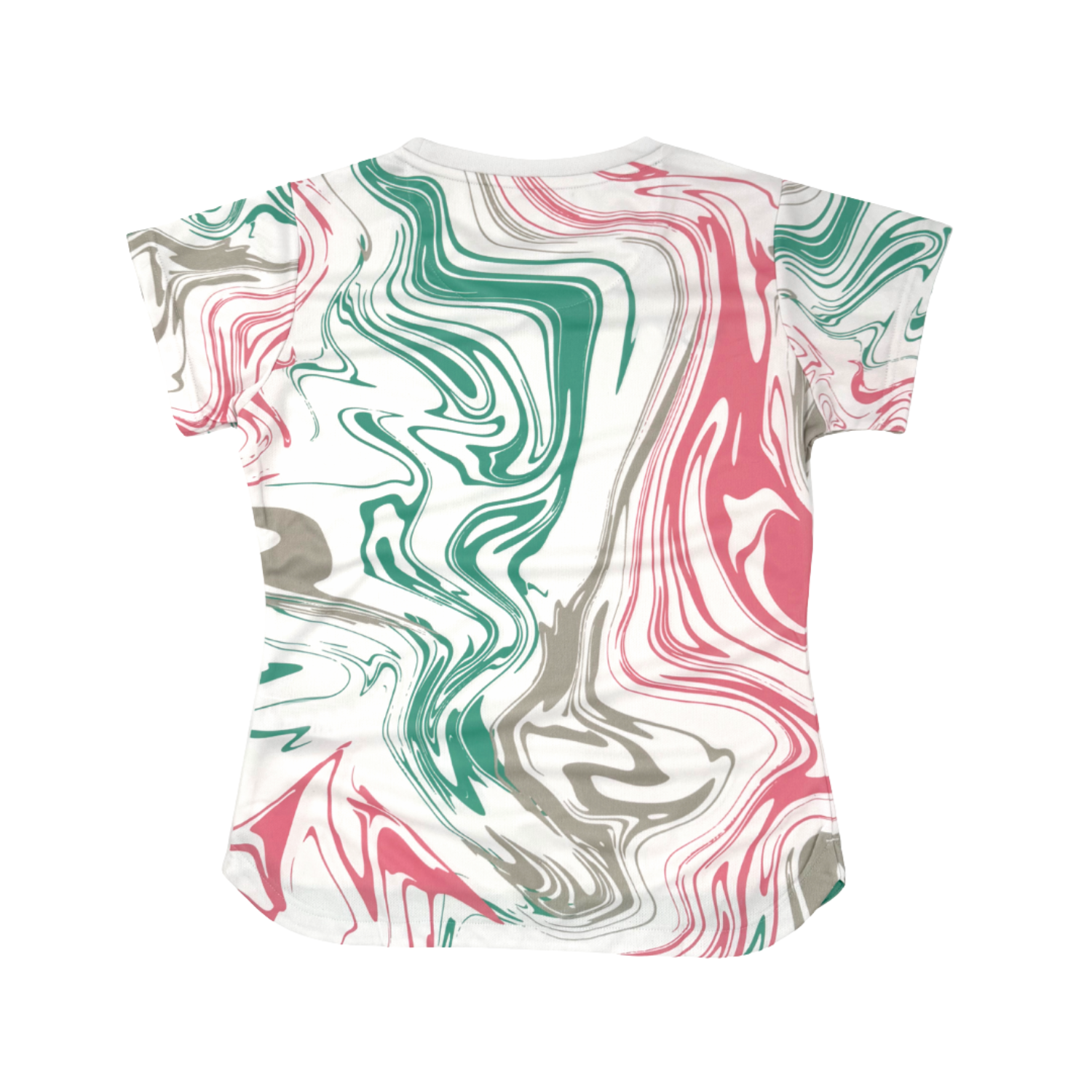 AIXO Chrome Womens T-Shirt - White T Shirt Aixo