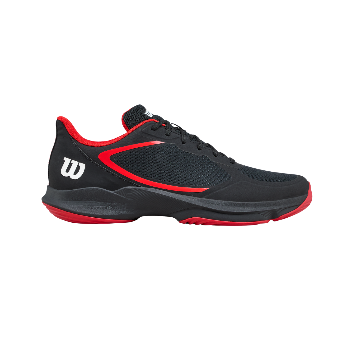 Wilson Hurakn Lite Padel Shoe Men - Black/Red Black Red White Padel Shoes Wilson