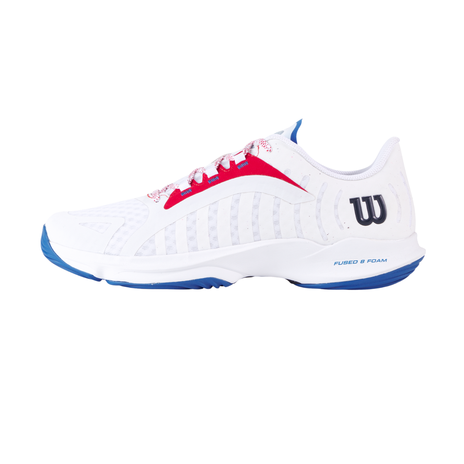 Wilson Hurakn Pro Padel Shoes Men - White/Red Padel Shoes Wilson