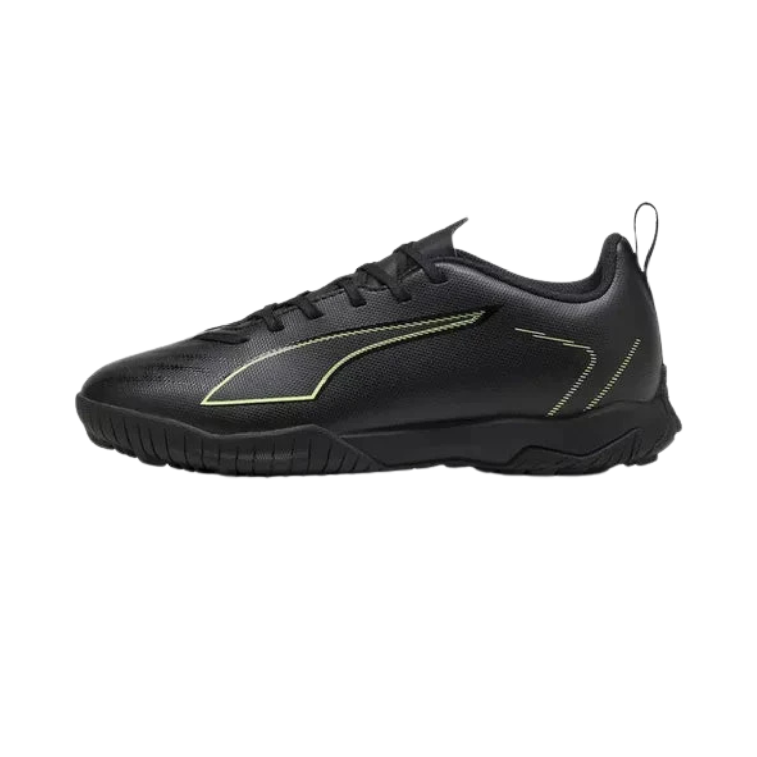Puma Ultra 6 Play TT Football Boots Men - Puma Black/Green Puma Black Fizzy Light Green Terrain Football Boots Puma