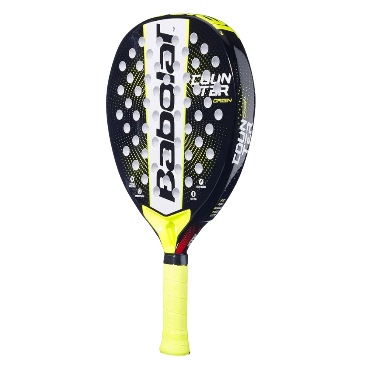 Babolat Counter Origin Padel Racket - Yellow (150154) Padel Rackets Babolat