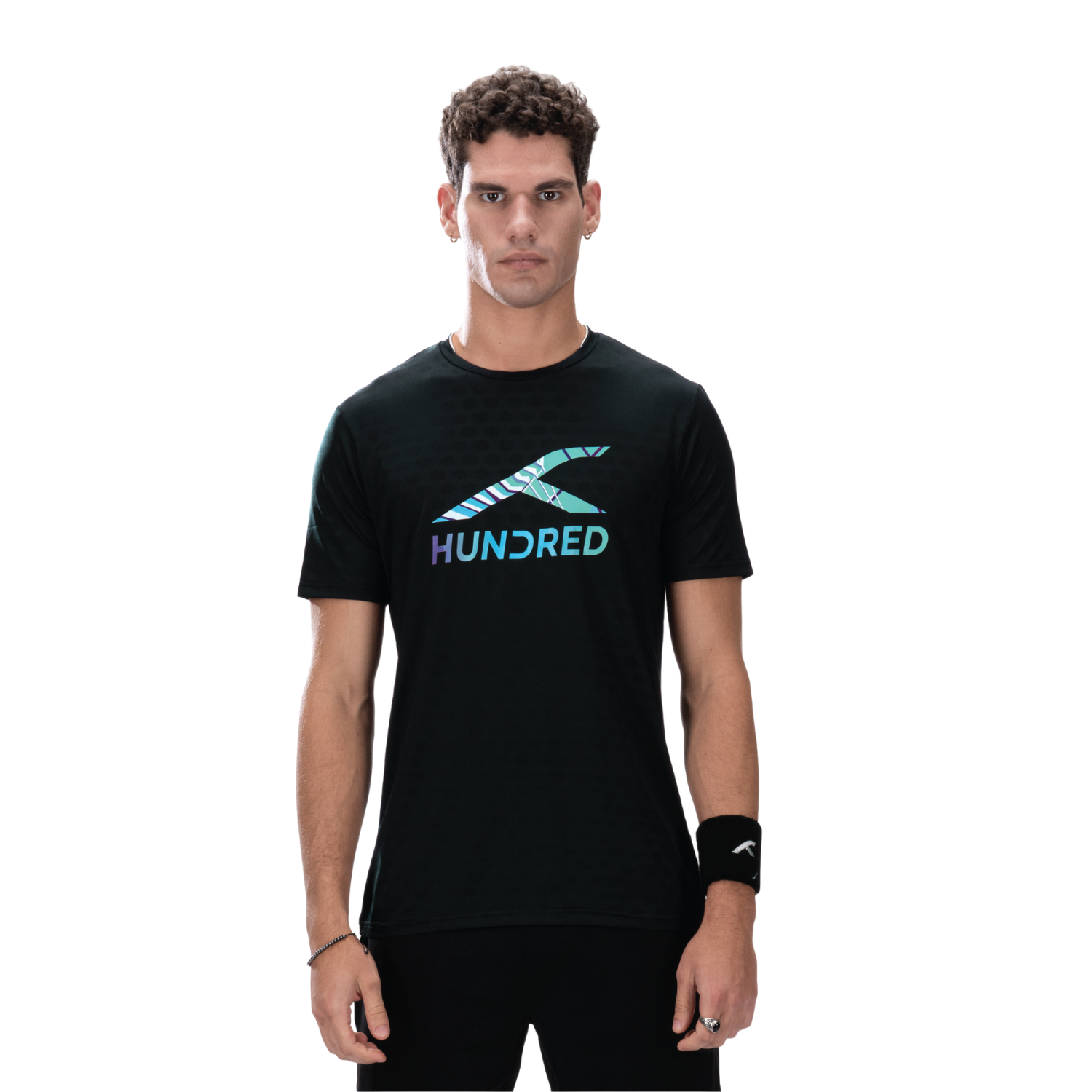 Hundred RN T-Shirt HBTS-5M022-1 Men - Black Black Clothing Hundred