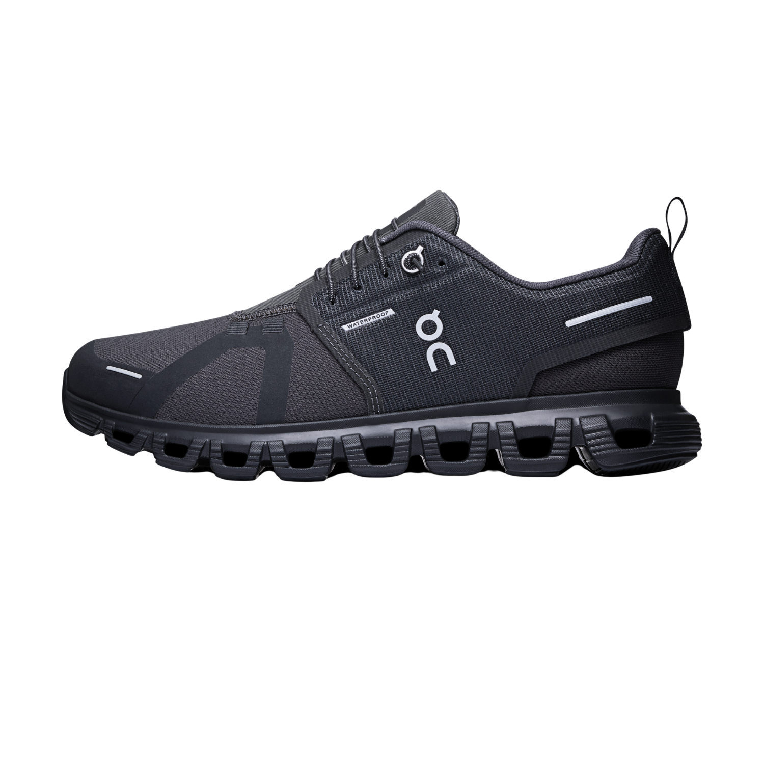 On Cloud 6 Waterproof Running Shoes Women - Black/Black by On Running