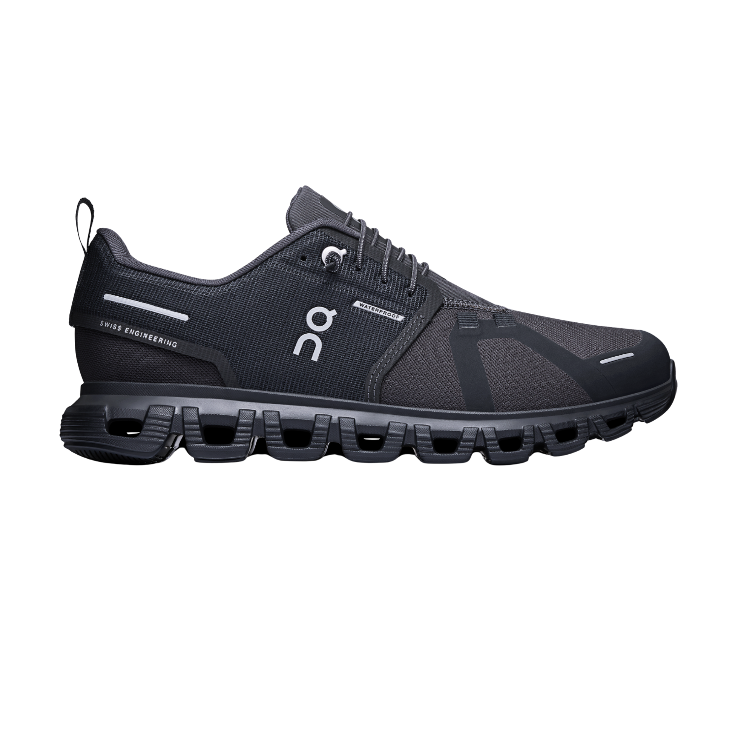 On Cloud 6 Waterproof Running Shoes Women - Black/Black by On Running