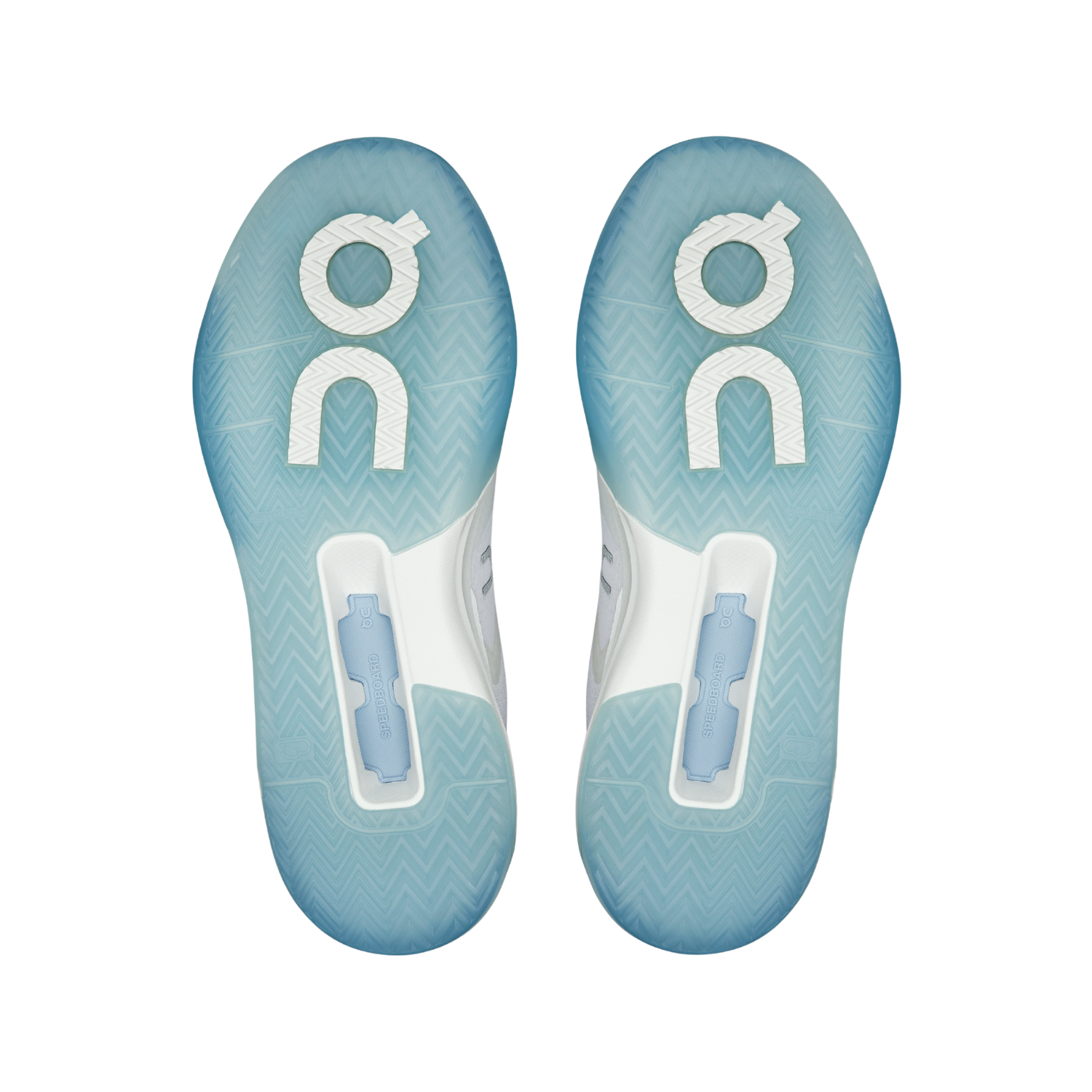 On THE ROGER Advantage Pro Tennis Shoes Women - White/Chambray Tennis Shoes On Running