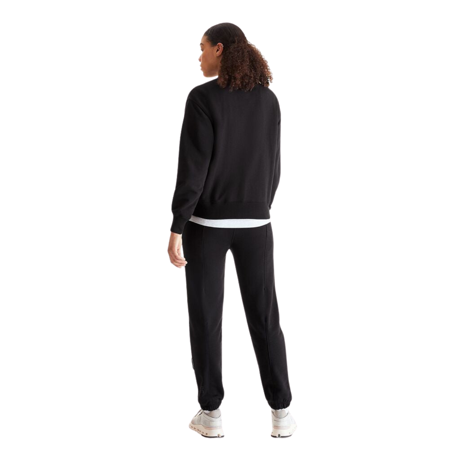 On Club Crew Women - Black Clothing On Running