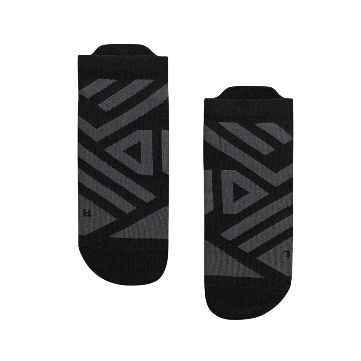On Performance Low Sock Black/Shadow S Clothing On Running