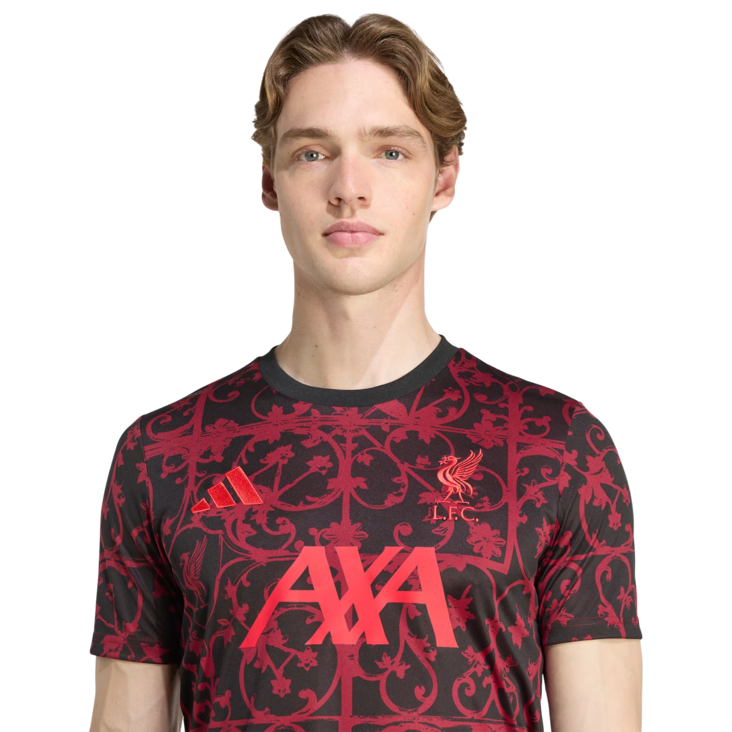 Adidas Liverpool F.C. 25/26 Pre-Match T- Shirt Men - Black/Purple
