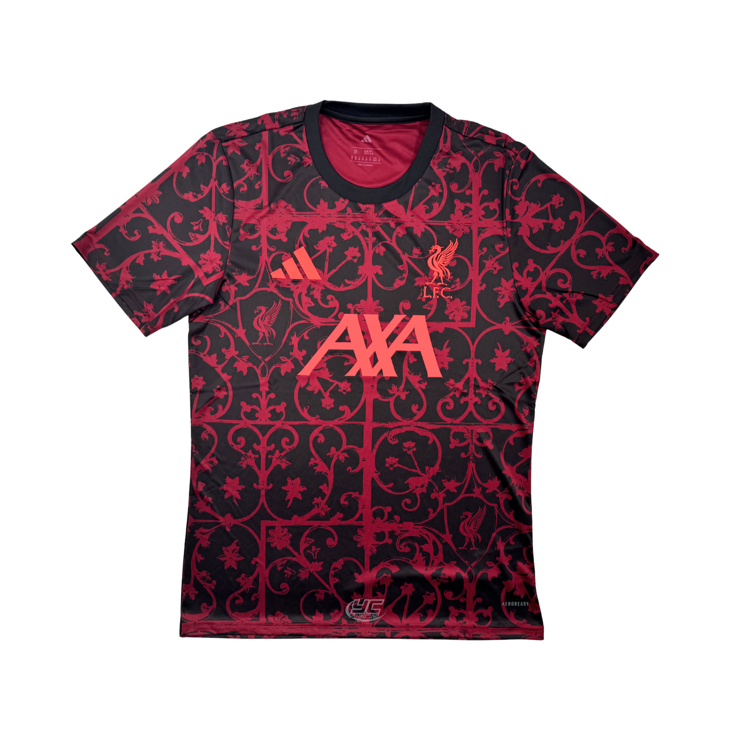 Adidas Liverpool F.C. 25/26 Pre-Match T- Shirt Men - Black/Purple
