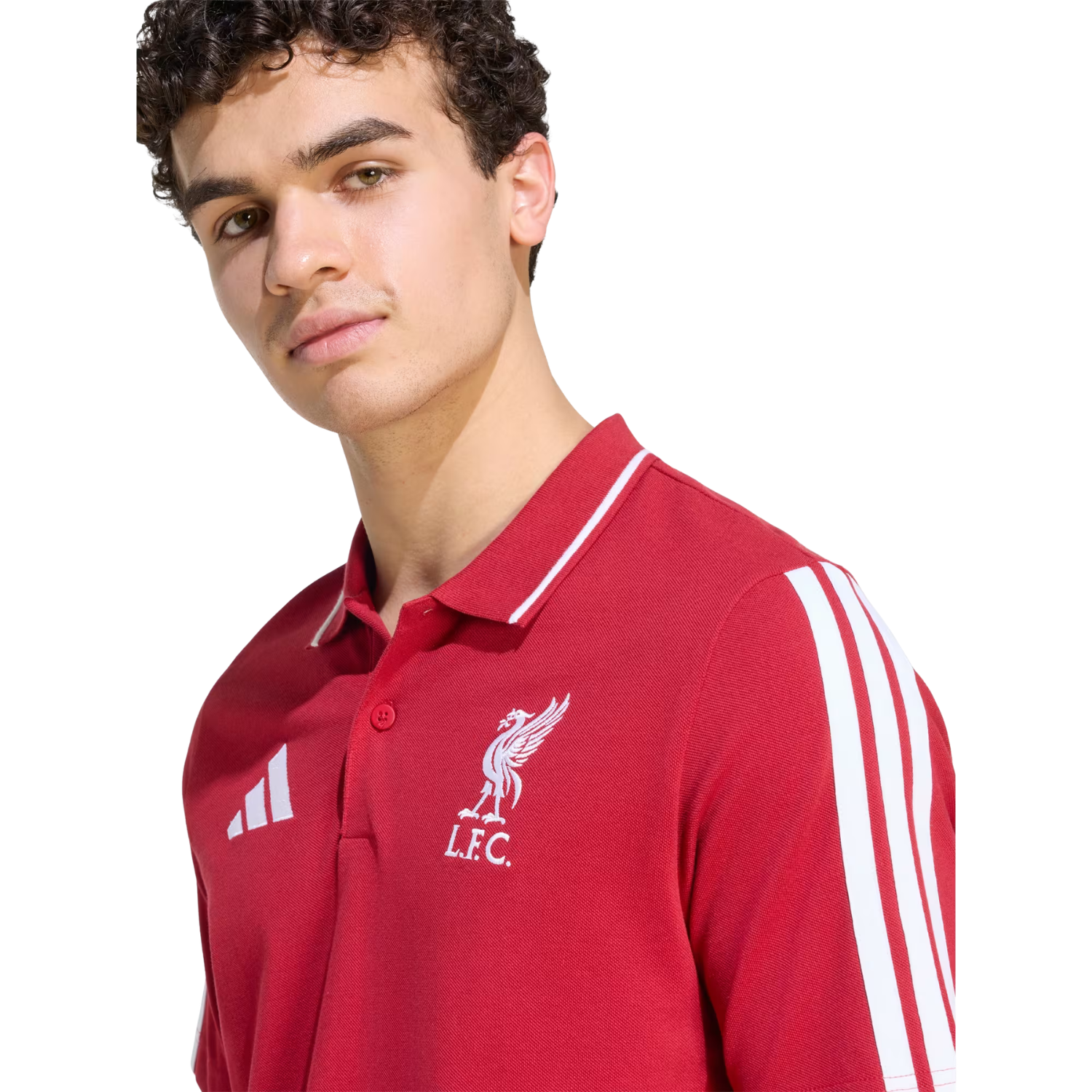 Adidas Liverpool F.C. 26/27 DNA Polo Men - Red Clothing Adidas
