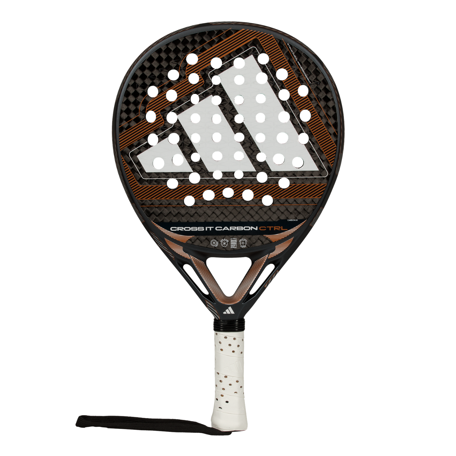 Adidas Cross It Carbon Ctrl 2026 Padel Racket - Blue/Bronze Padel Adidas