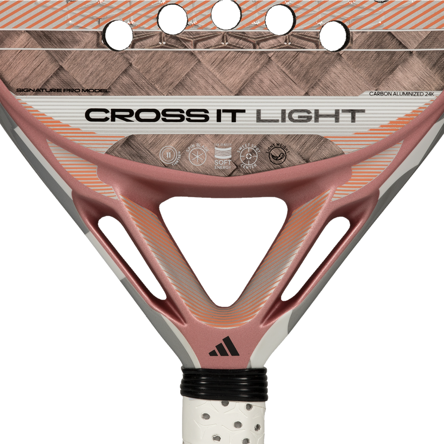 Adidas Cross It Light 2026 Padel Racket - Pink/Silver Padel Adidas