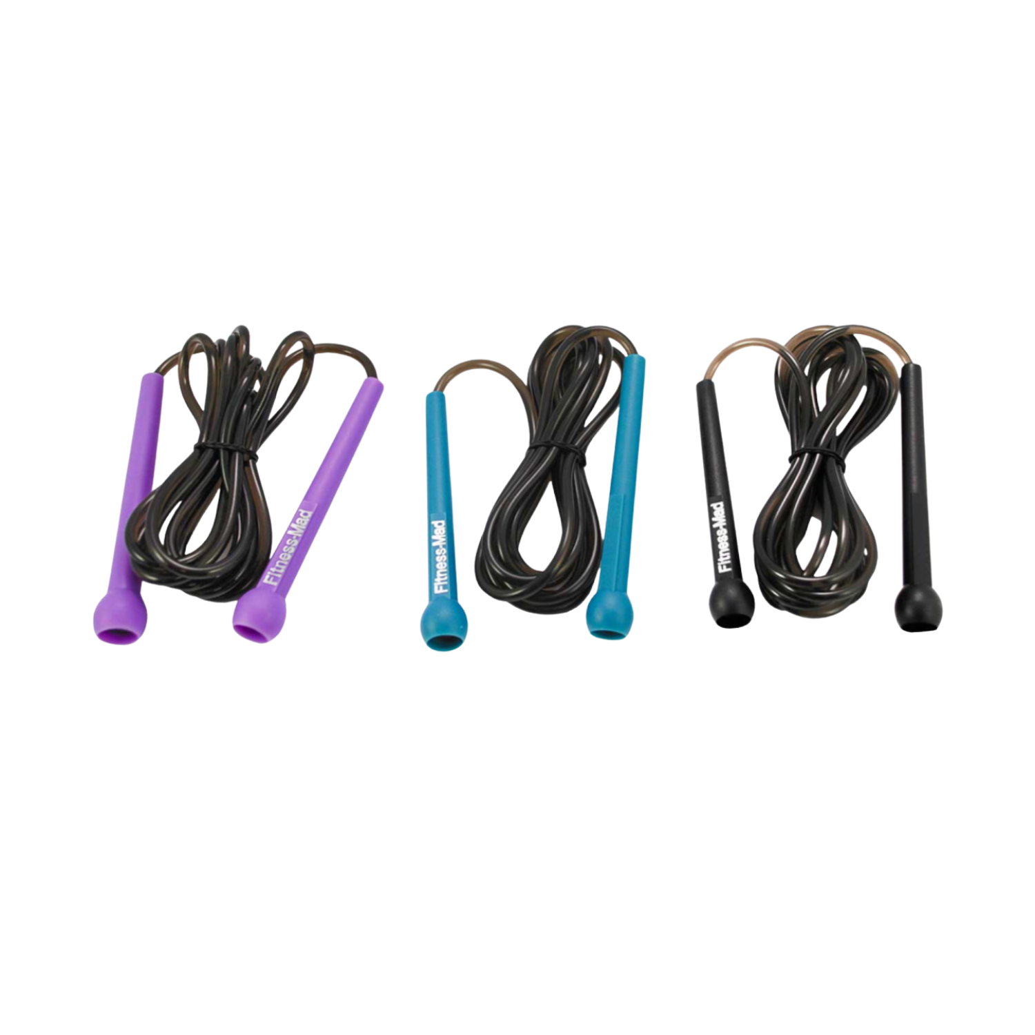 Fitness Mad FM Speed Rope 9 FT (FSKIP9 Blue) (5'4 - 5'10) by Fitness Mad