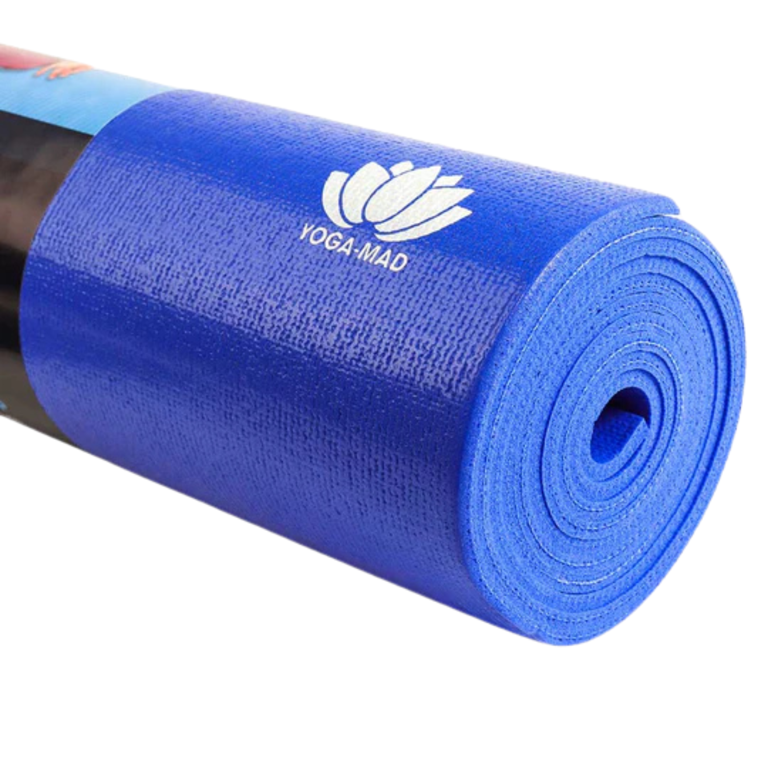 Fitness Mad Lotus Yoga Mat 4mm - Purple & Blue Exercise & Fitness Fitness Mad