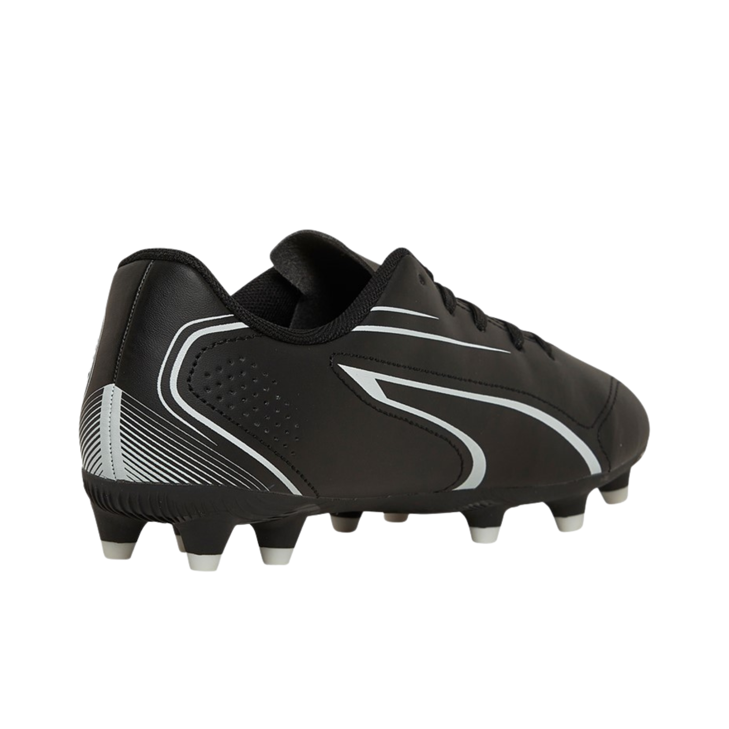 Puma Victoria FG/AG Football Boots Unisex - Puma Black/ White 10748301