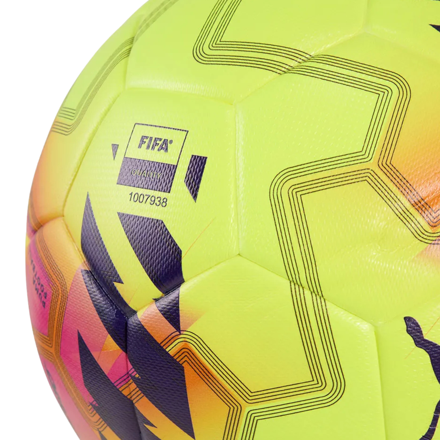 Puma Orbita Play PL Thrill Football - Puma White/ Yellow 08471901