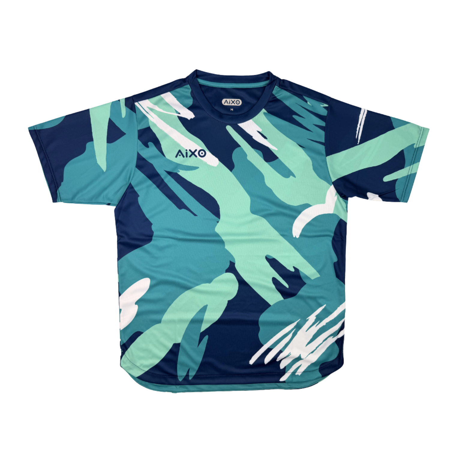 AIXO Abstract Mens T-Shirt - Navy by Aixo