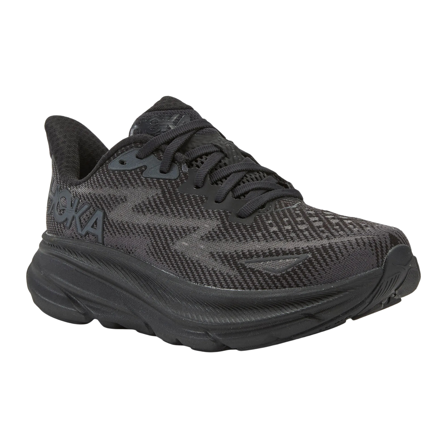 Hoka Clifton 9 Running Shoes Women - Black