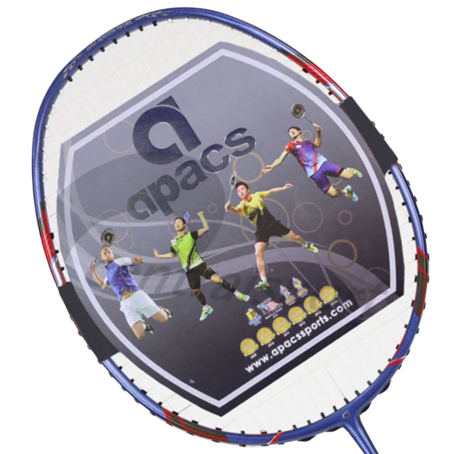 Apacs Stardom 202 II Badminton Racket (Strung) - Blue by Apacs